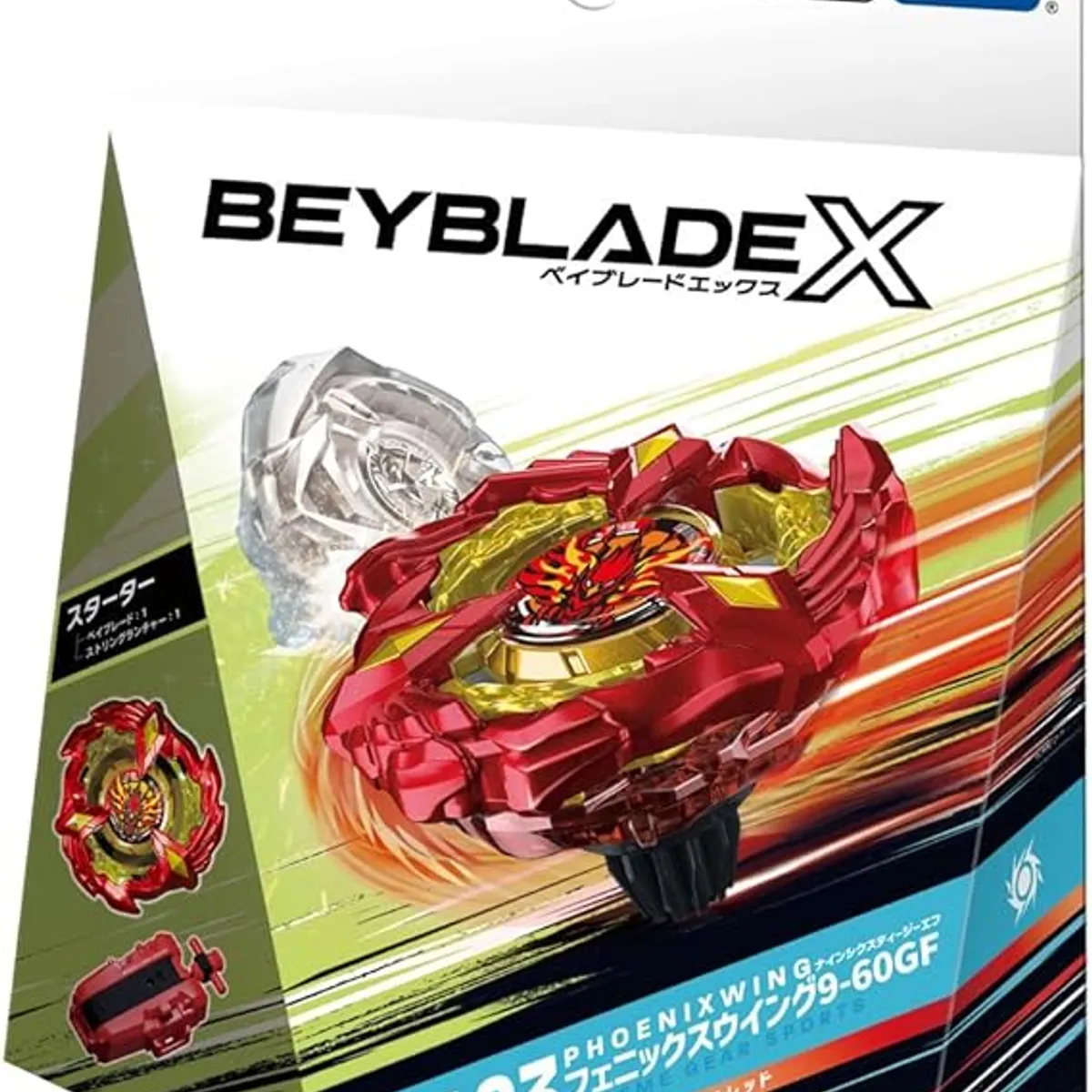 TAKARA TOMY - BEYBLADE X BX-23 PHOENIX WING 9-60GF METAL