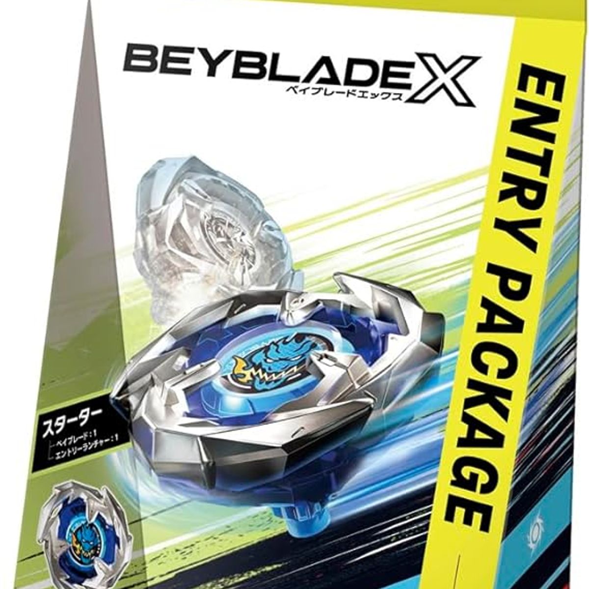 TAKARA TOMY - BEYBLADE X BX-22 DRAN SWORD 3-60F ENTRY PACKAGE