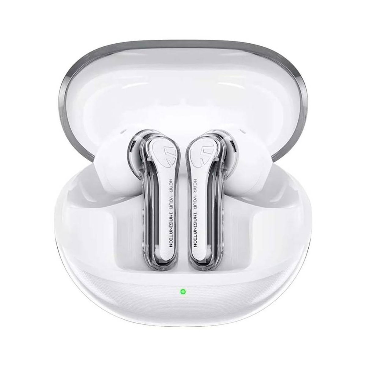 SOUNDPEATS - SoundPEATS Clear Pods Auriculares Bluetooth con Sonido Hi-Fi, 40 Horas