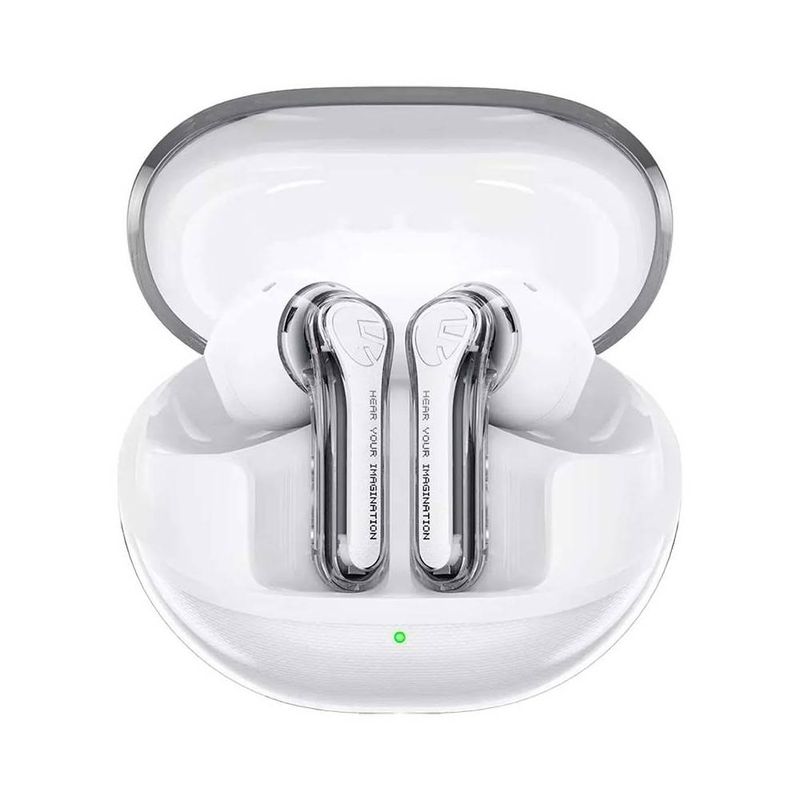 SOUNDPEATS - SoundPEATS Clear Pods Auriculares Bluetooth con Sonido Hi-Fi, 40 Horas