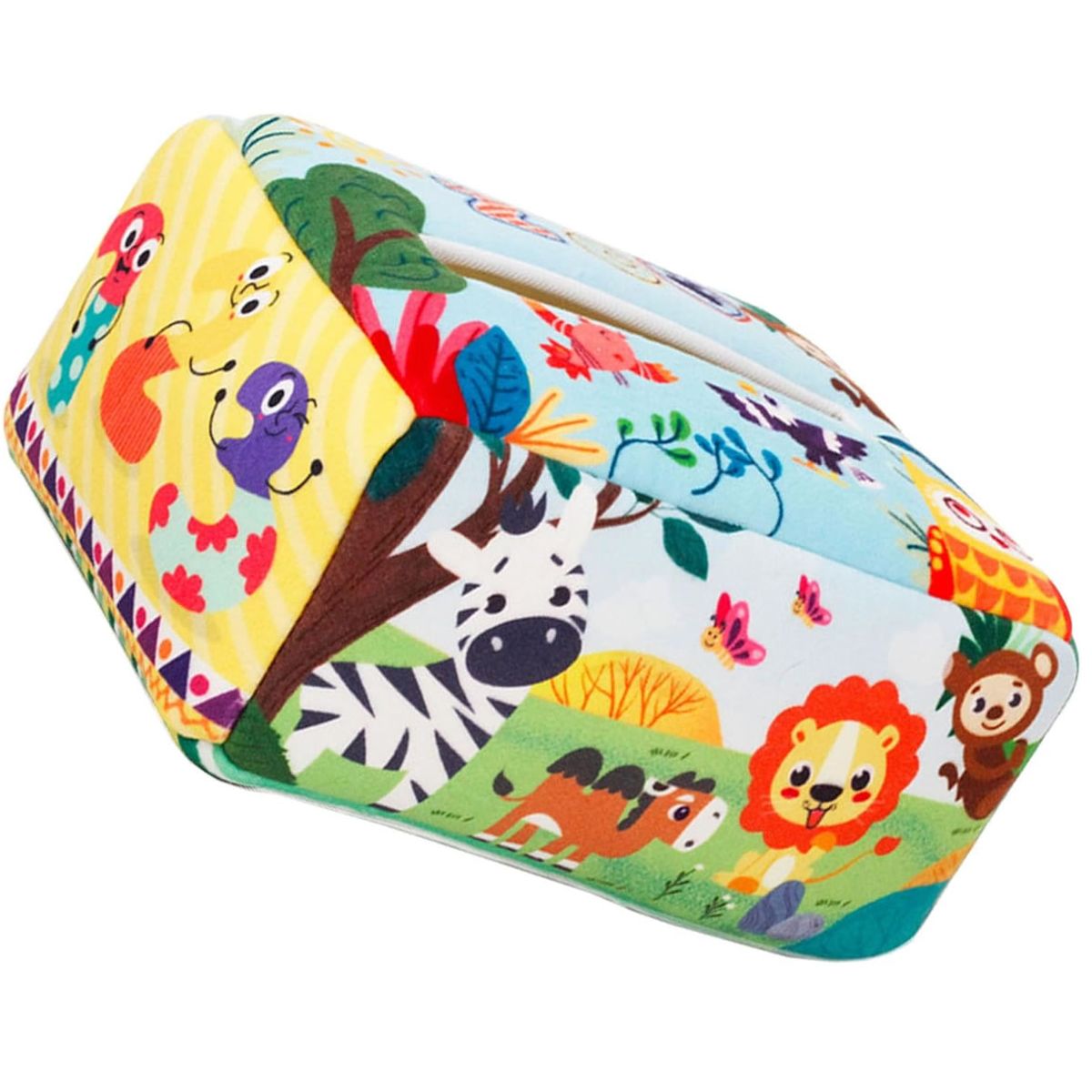 GENERICO - Caja De Pañuelos Bebés Juguete Sensorial Montessori