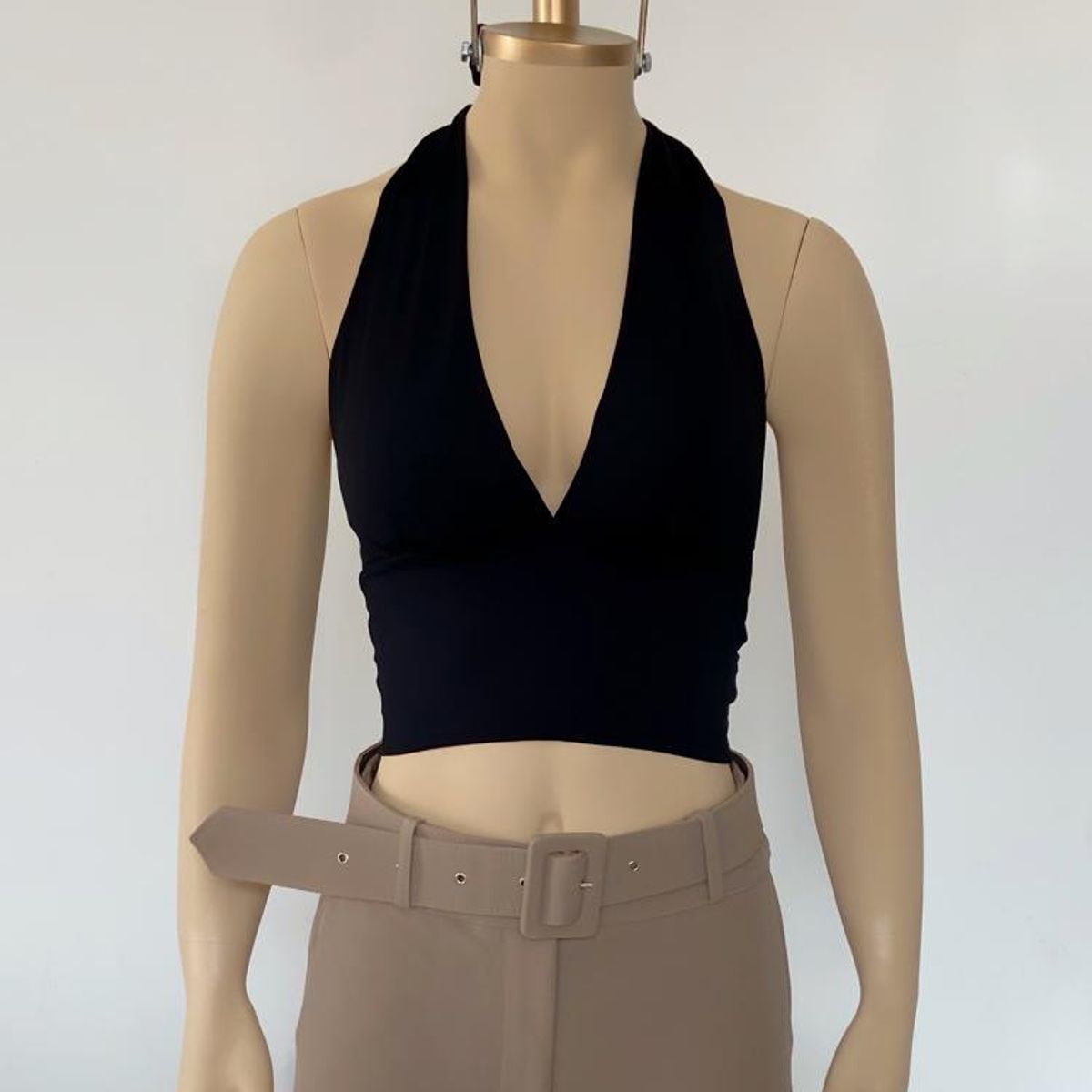 VARIOS - Top Marea color Negro- Mujer