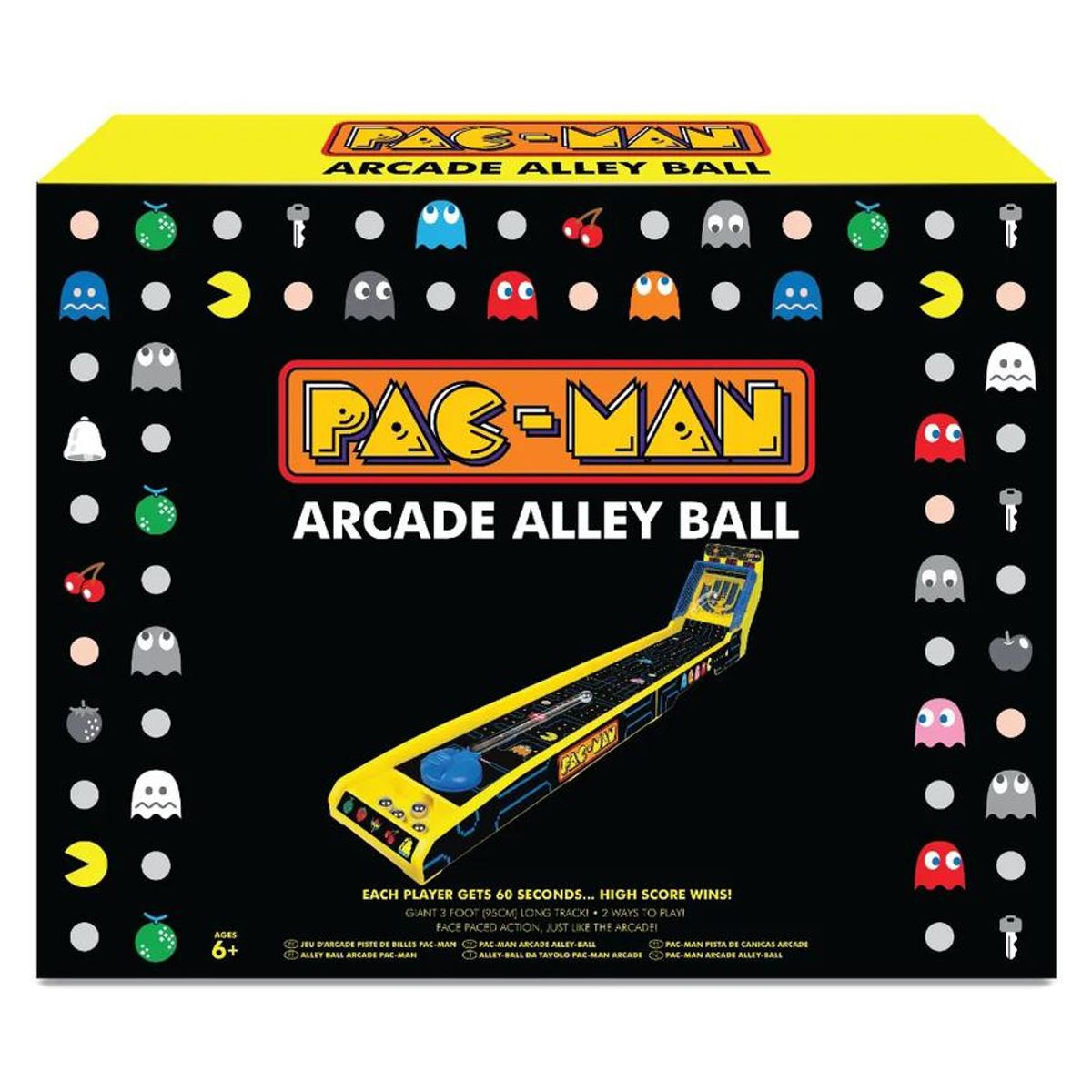 GENERICO - Máquina Arcade Pacman Juguete Pista Interactivo Alley-Ball