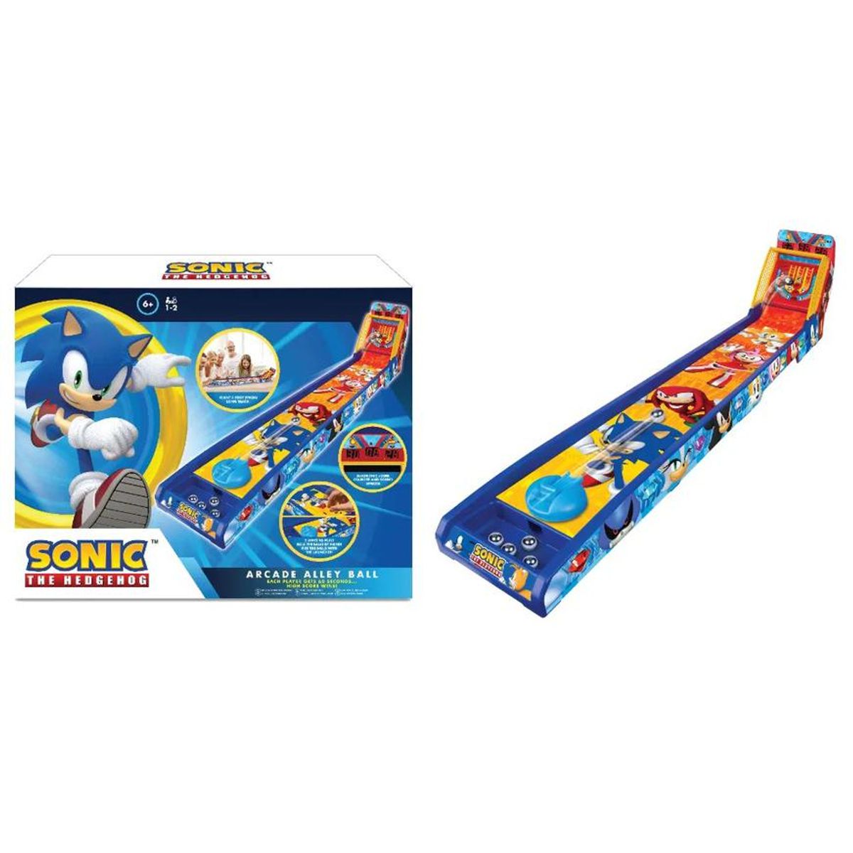 GENERICO - Máquina Arcade Sonic Juguete Pista Interactivo Alley-Ball