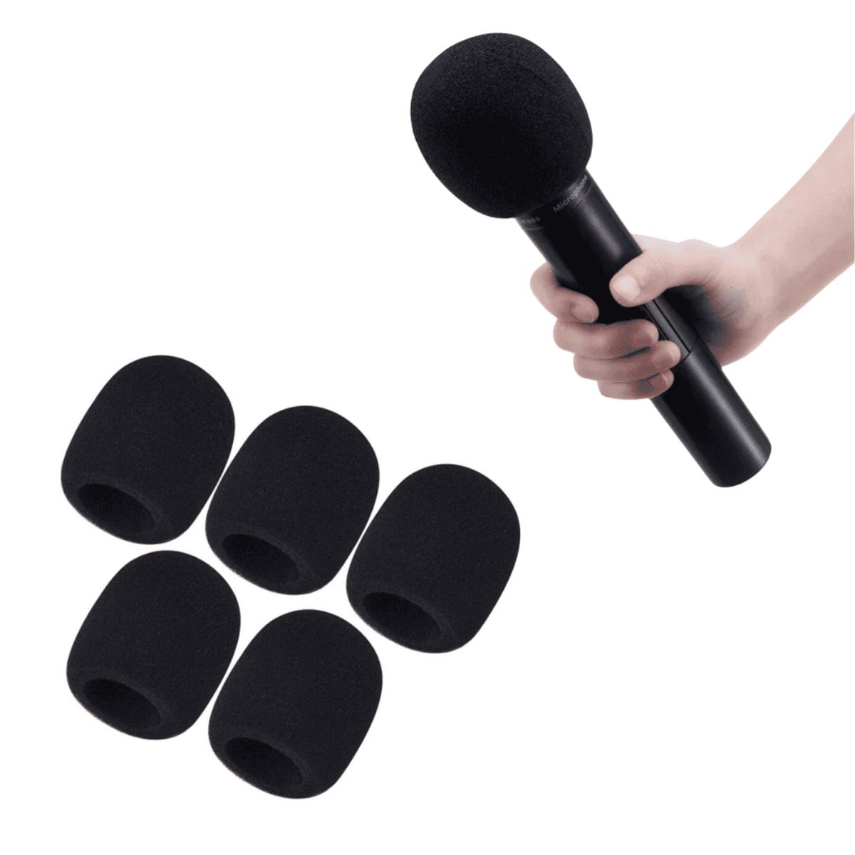 BATBLACK - esponja para microfono batblack bt-149