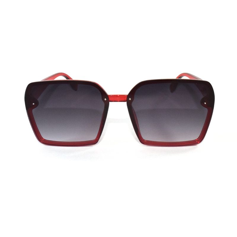 GENERICO - Lentes de sol para mujer moda chalm - rojo