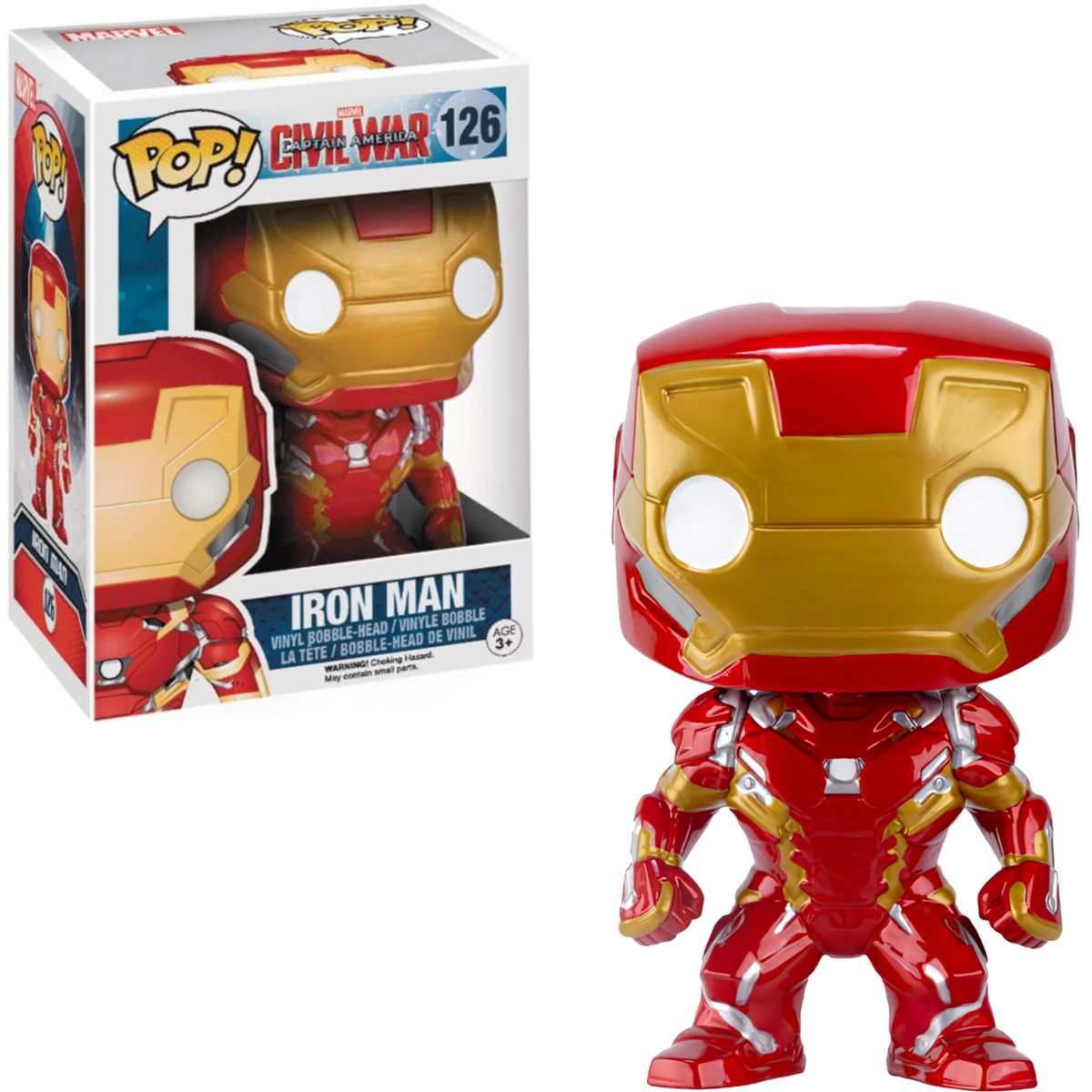 FUNKO - Funko Pop Iron Man - Captain America Civil War -Guerra civil