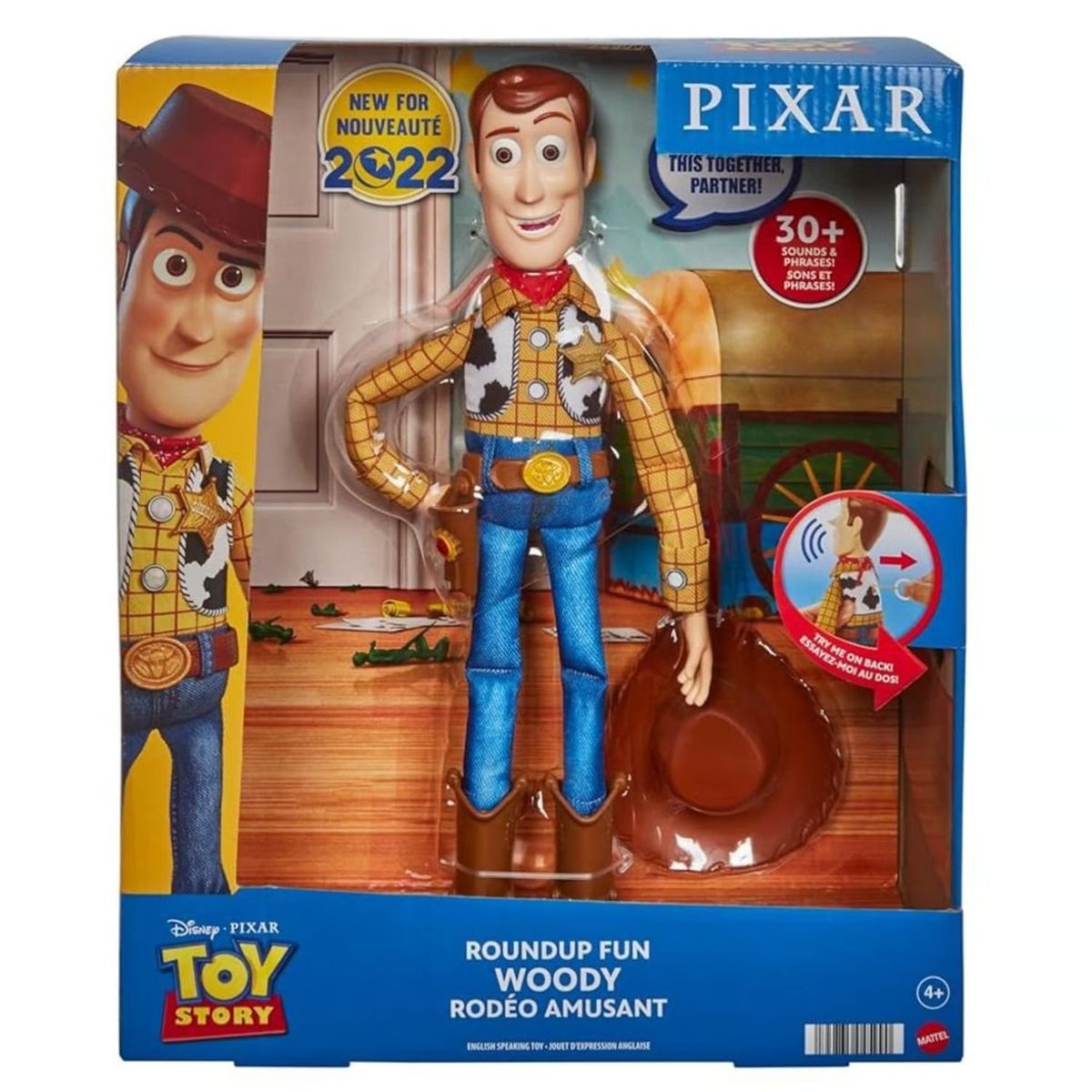 DISNEY - Woody Toy Story  Diversión de Rodeo 30 Frases en Español