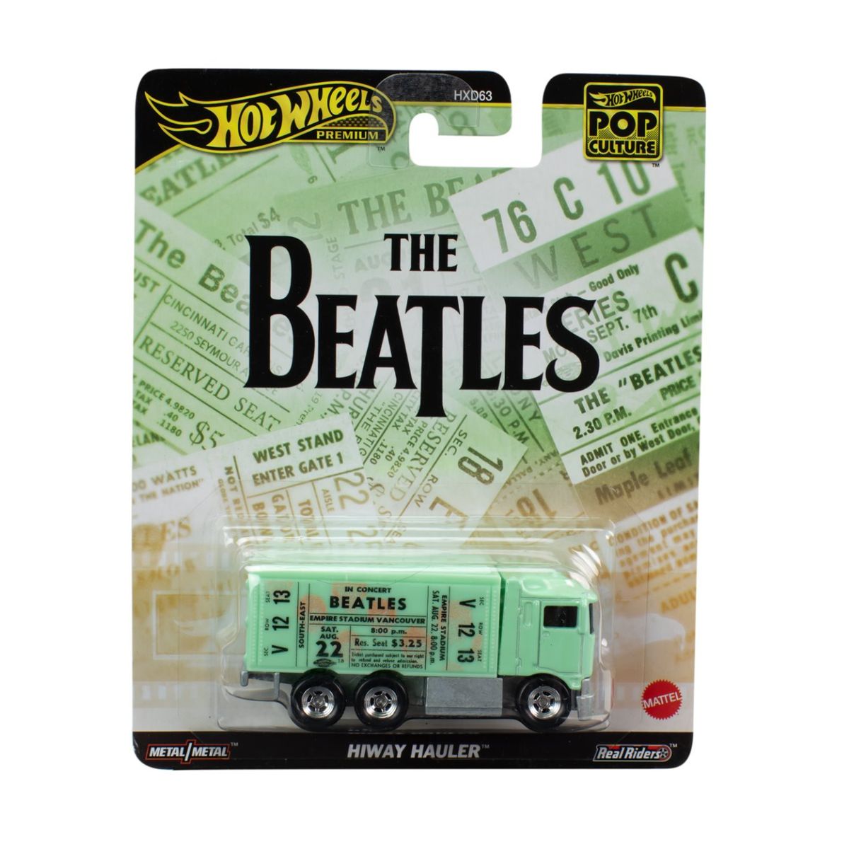 HOT WHEELS - Hot Wheels 2024 Hiway Hauler - The Beatles auto colección