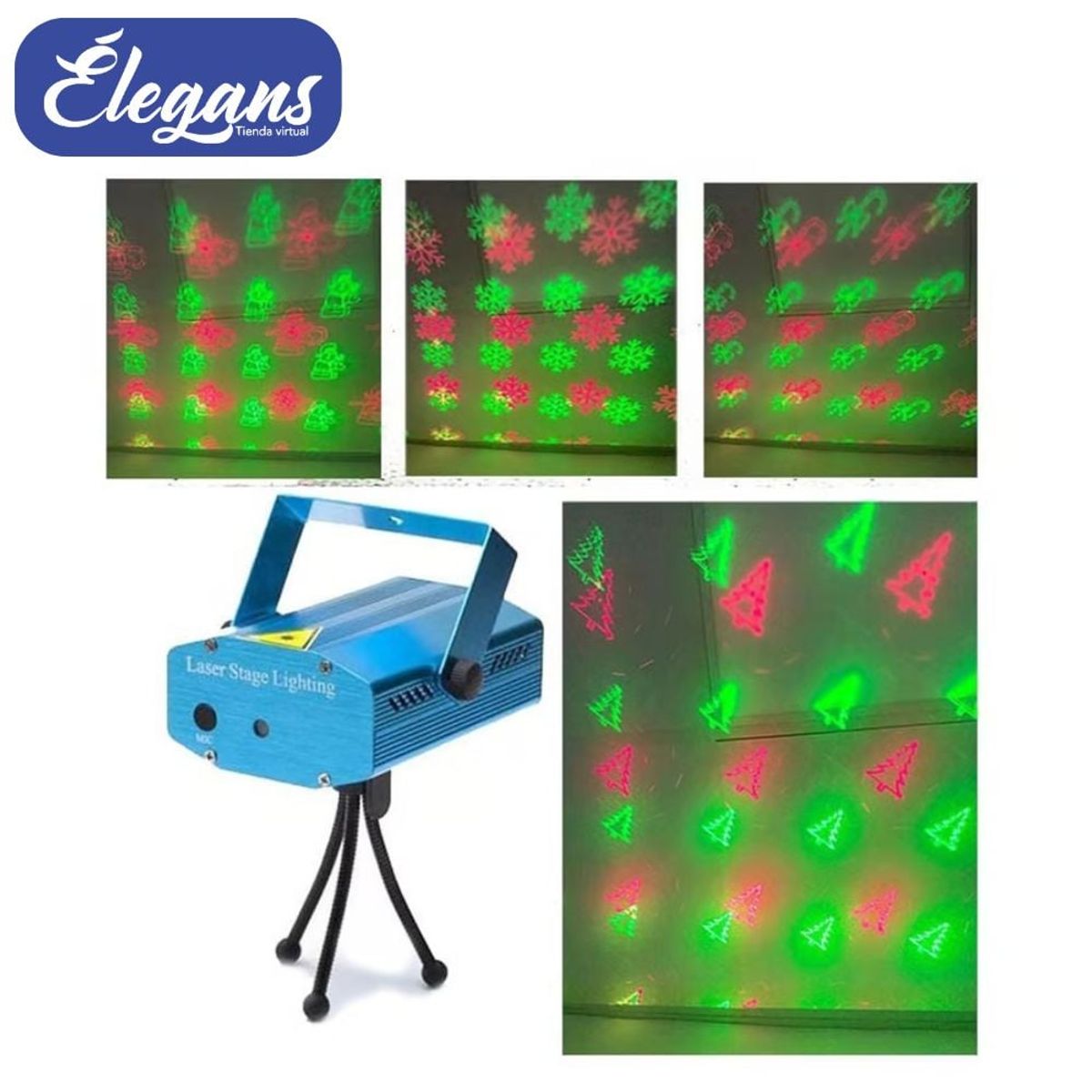 SEISA - Proyector navideño EMS-06S Élegans