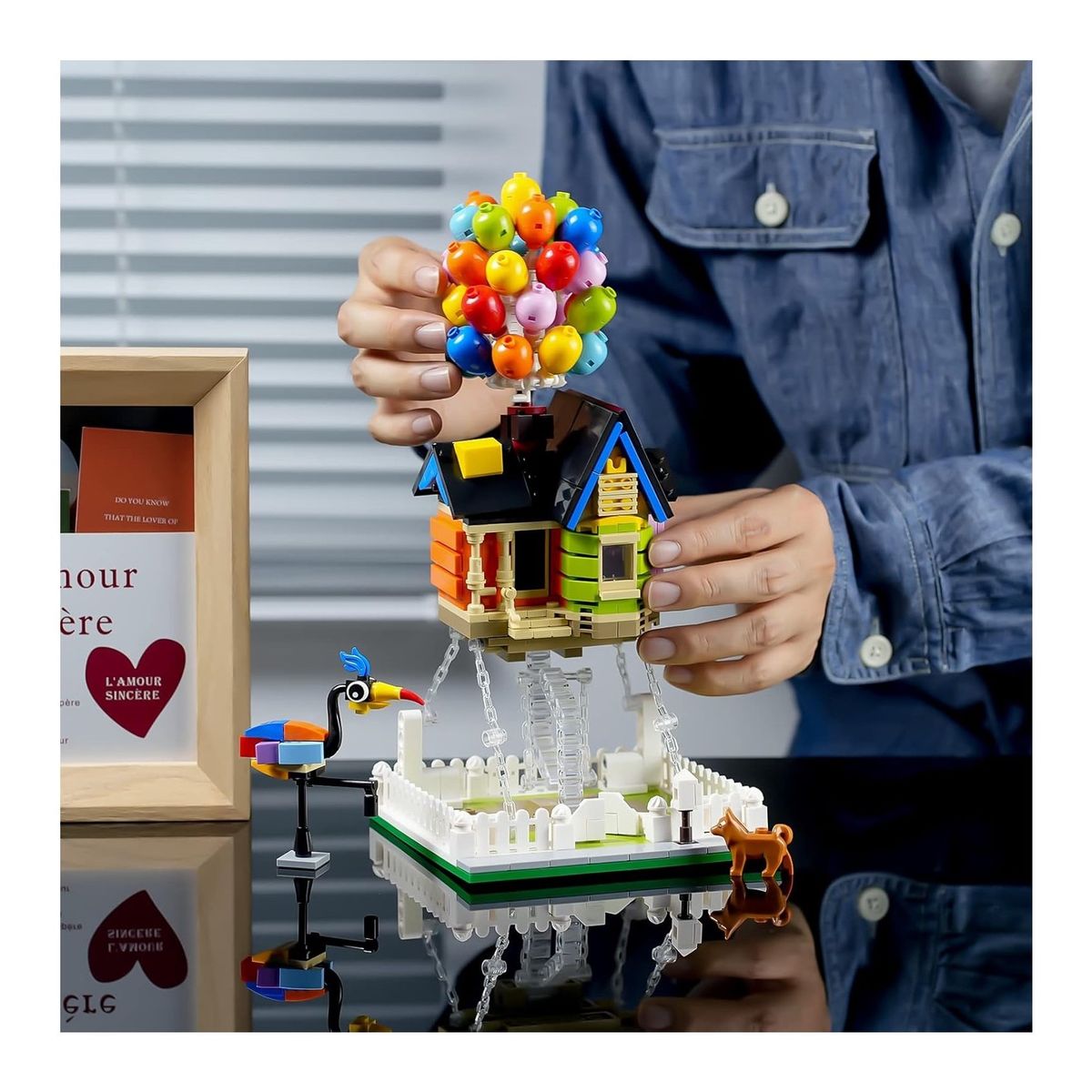 MEGA BLOCKS - Set Bloques Casa Up una Aventura de altura 635 Piezas