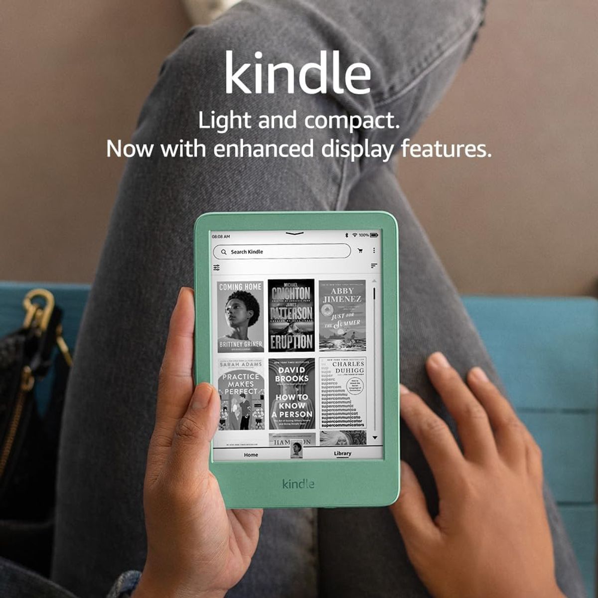 AMAZON - Nuevo Amazon Kindle 2024 - 6 pulgadas (16GB) - Matcha