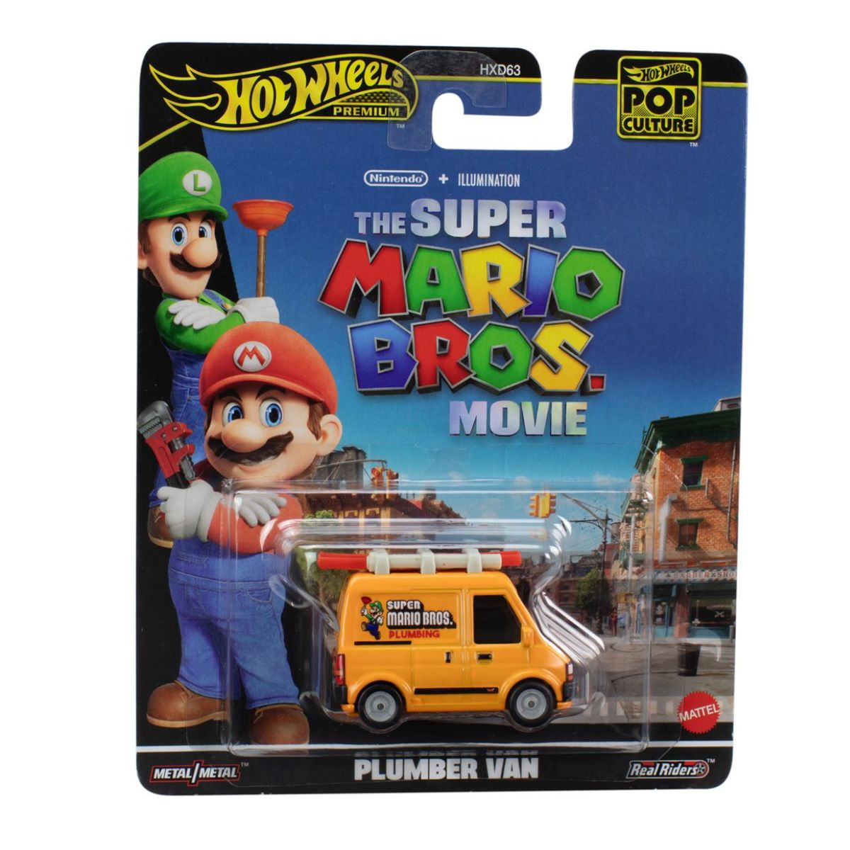 HOT WHEELS - Hot Wheels 2024 Super Mario Bros - Plumber Van auto colecció