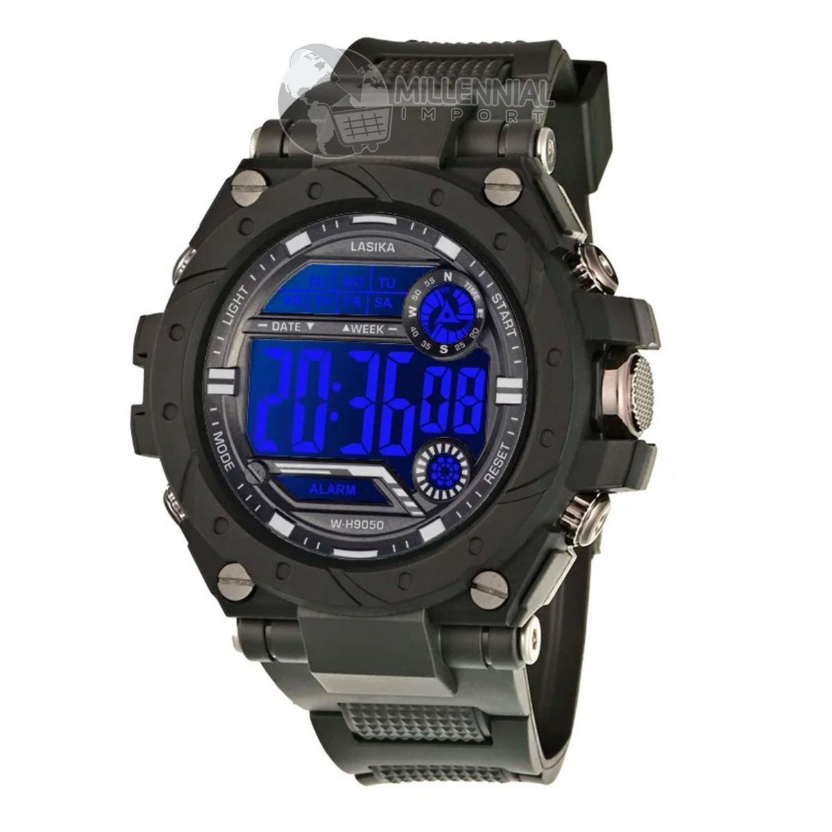 GENERICO - Reloj Pulsera Digital para Hombre