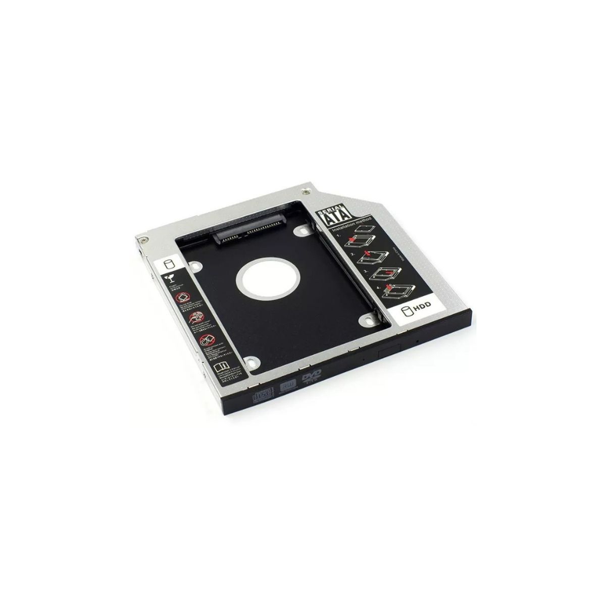 GENERICO - Caddy Interno para Laptop-Lectora de 9 mm.  Hochi