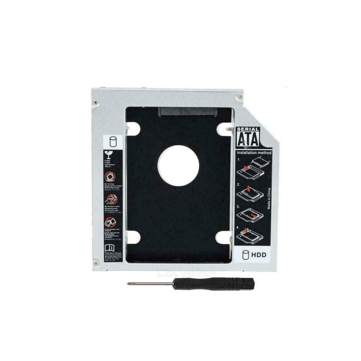 GENERICO - Caddy Interno para Laptop-Lectora de 9 mm.  Hochi