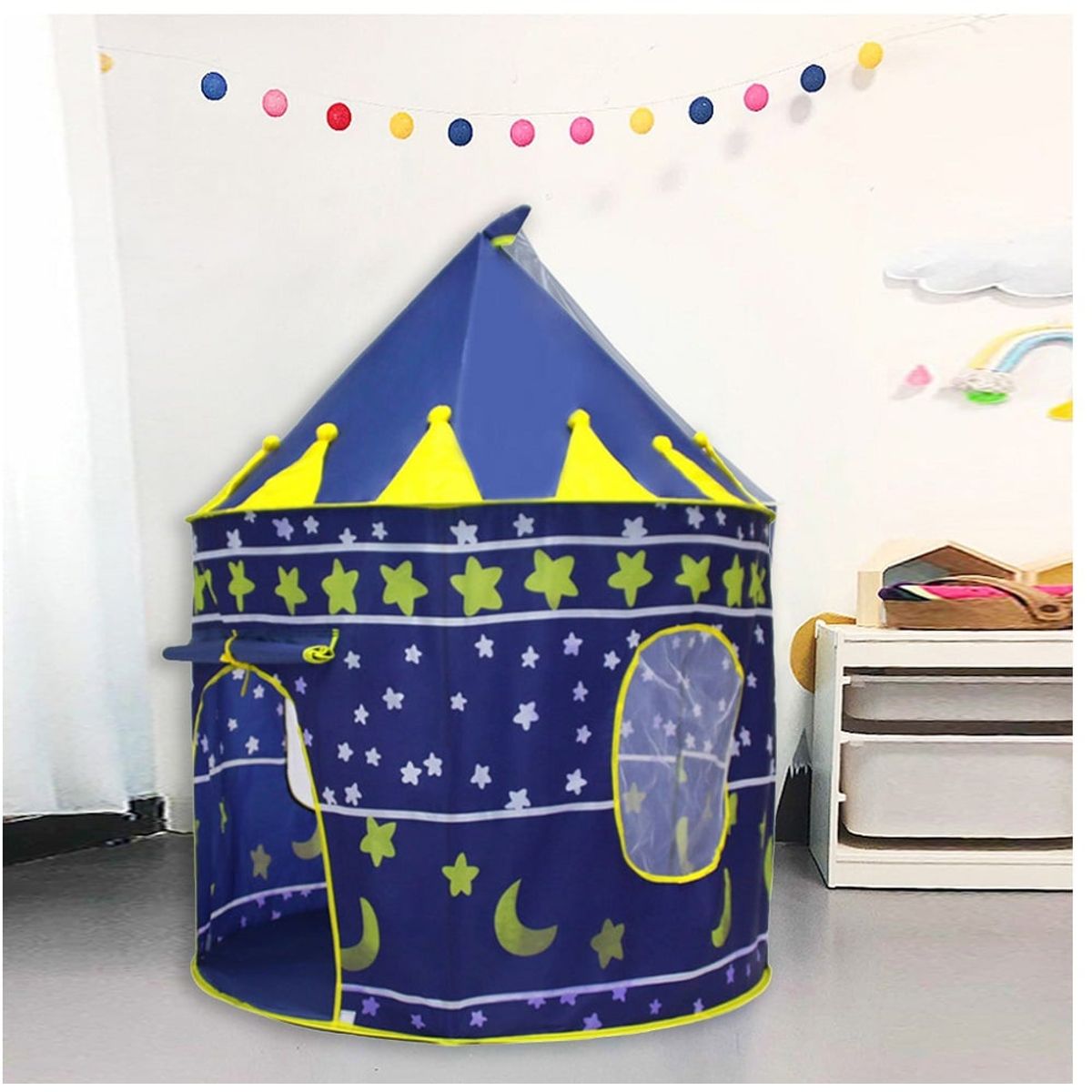 GENERICO - Carpa Castillo Infantil Juguete para Niños Azul