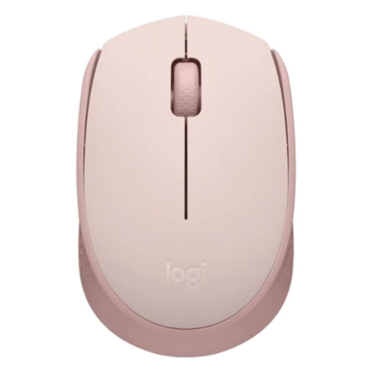 LOGITECH - Mouse Logitech M170 Rosado Inalámbrico + PAD MOUSE