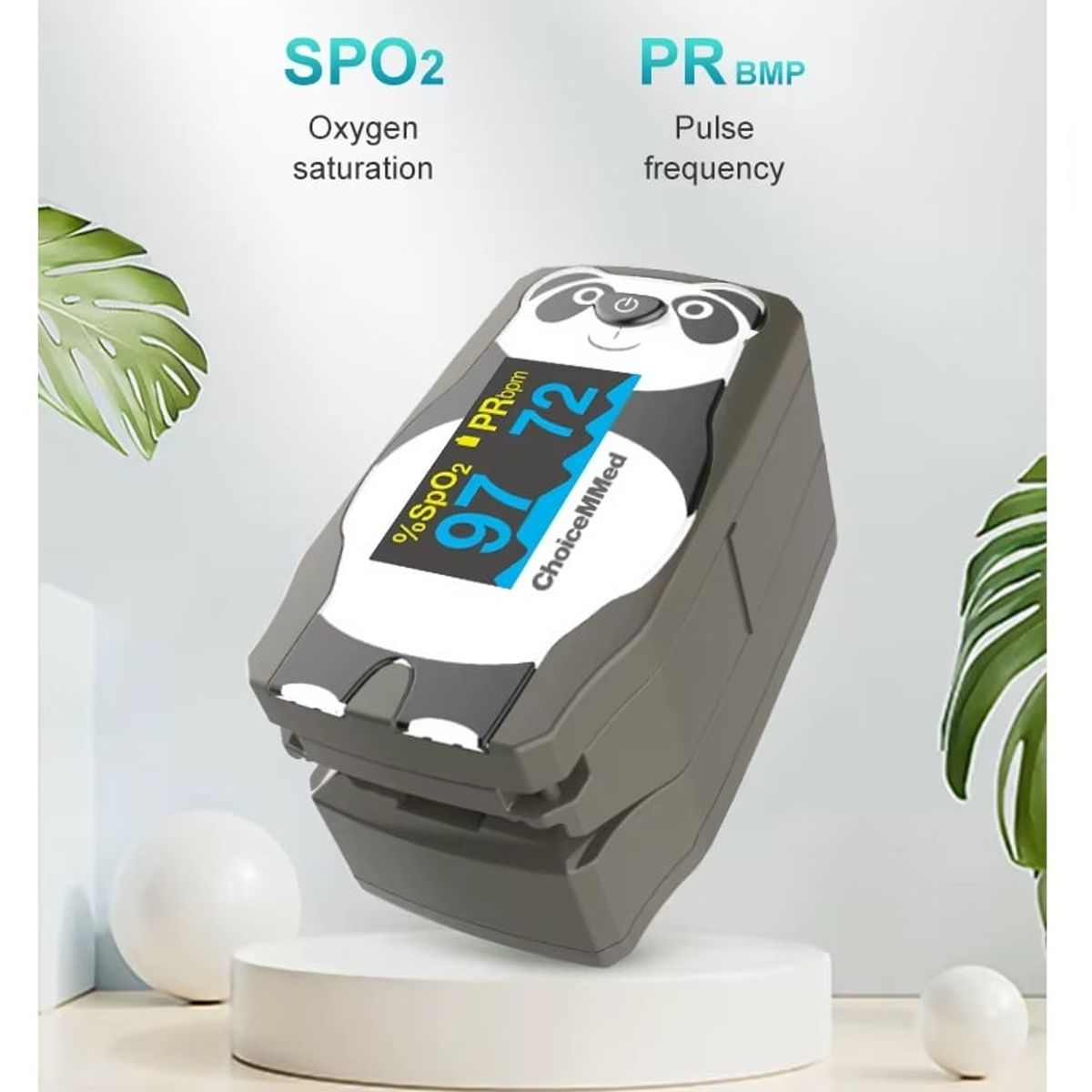 CHOICEMMED - PULSO OXIMETRO PEDIATRICO CHOICEMMED PANDITA VERSION  DELUXE
