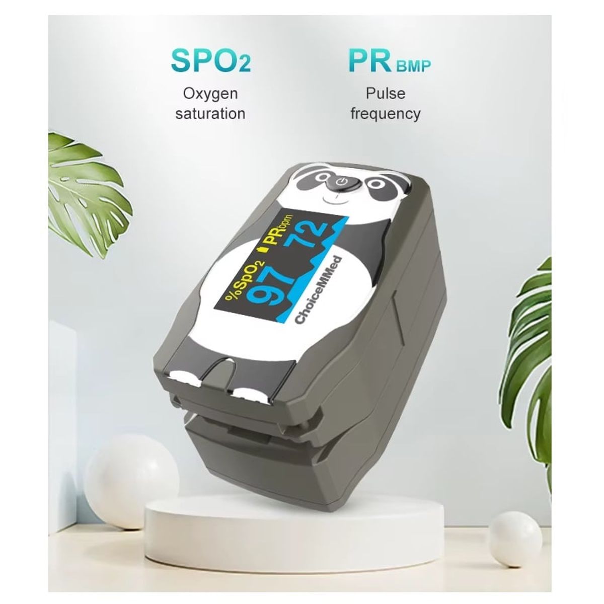 CHOICEMMED - PULSO OXIMETRO PEDIATRICO CHOICEMMED PANDITA VERSION  DELUXE