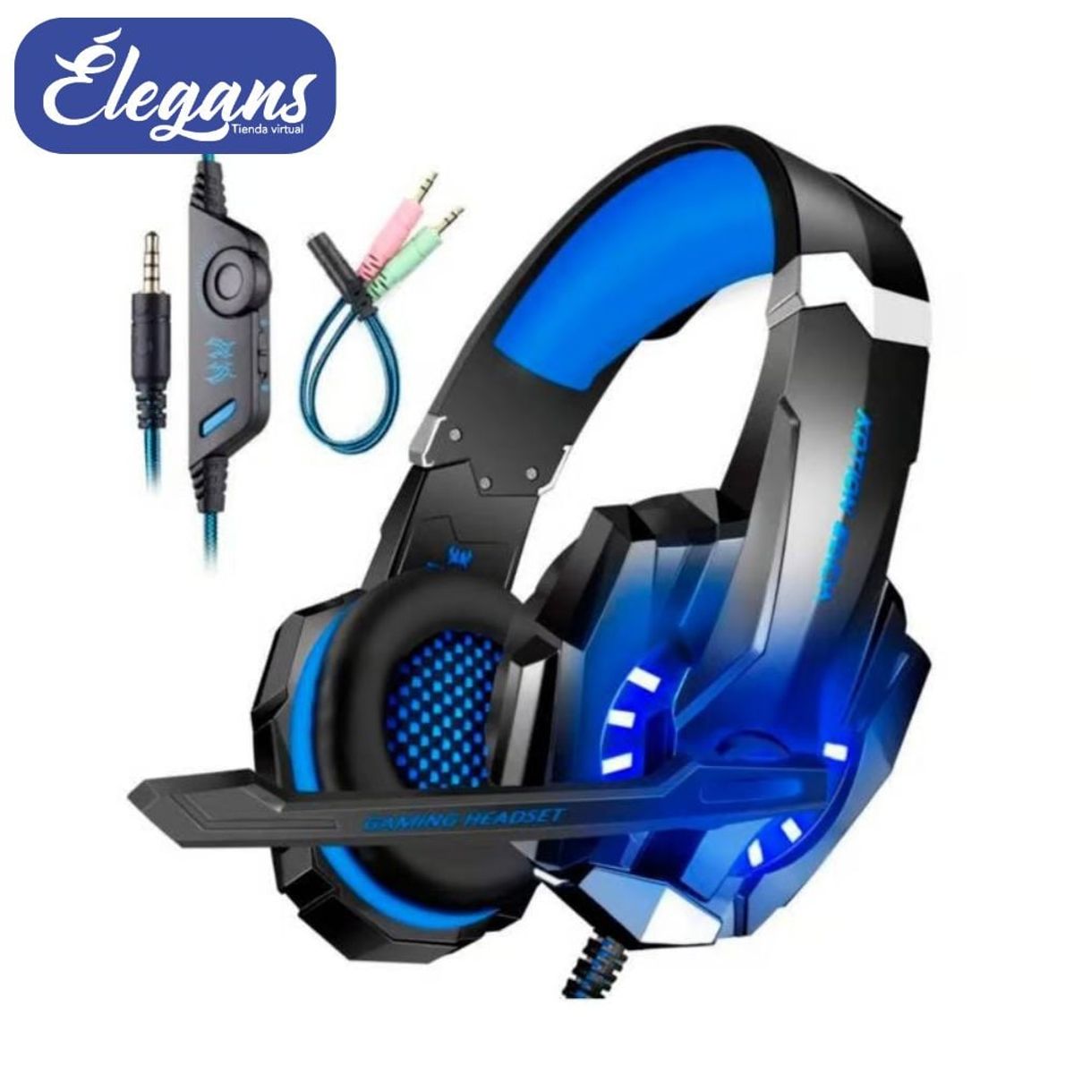 KOTION EACH - Audífono gamer profesional Kotion G9000 Élegans