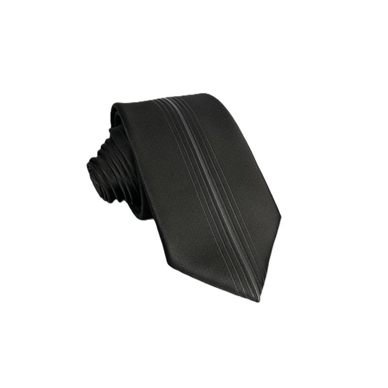 CHRISTIAN ARMAND - Corbata Slim Fit Christian Armand Black & Charcoal