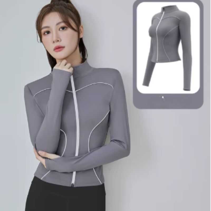 GENERICO - Casacas Deportivos con Reflector - Fit Jacket Corte Princesa