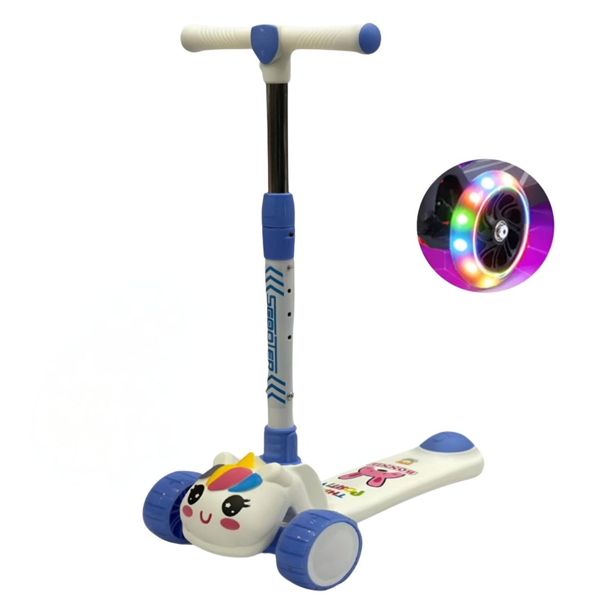 GENERICO - Scooter para niño musical y llantas luces led resistente