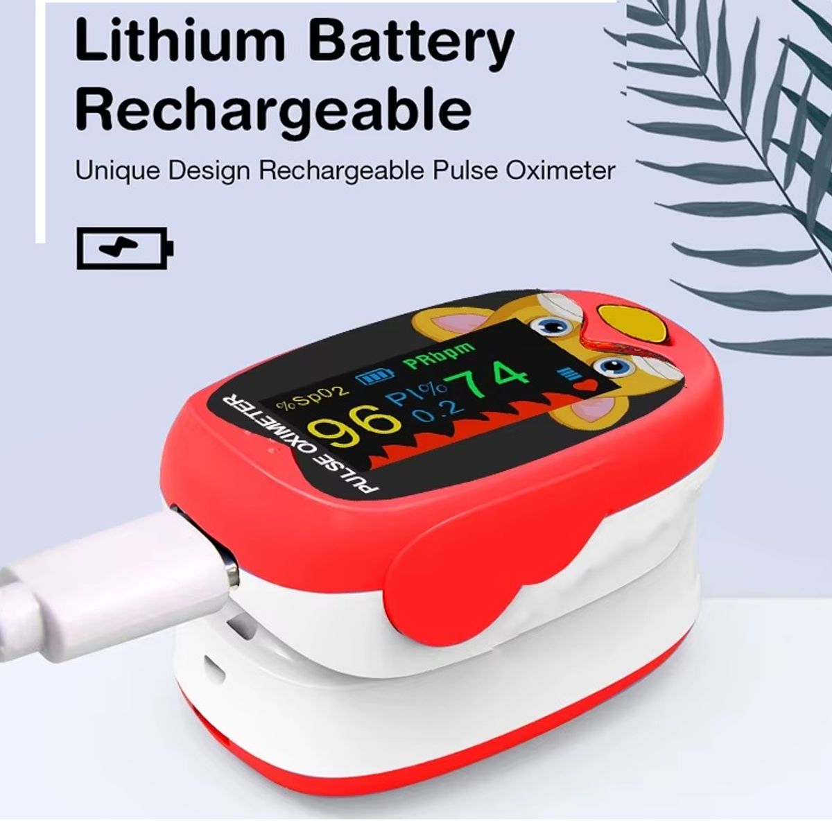 GENERICO - OXIMETRO DE PULSO DIGITAL NEONATAL RECARGABLE USB