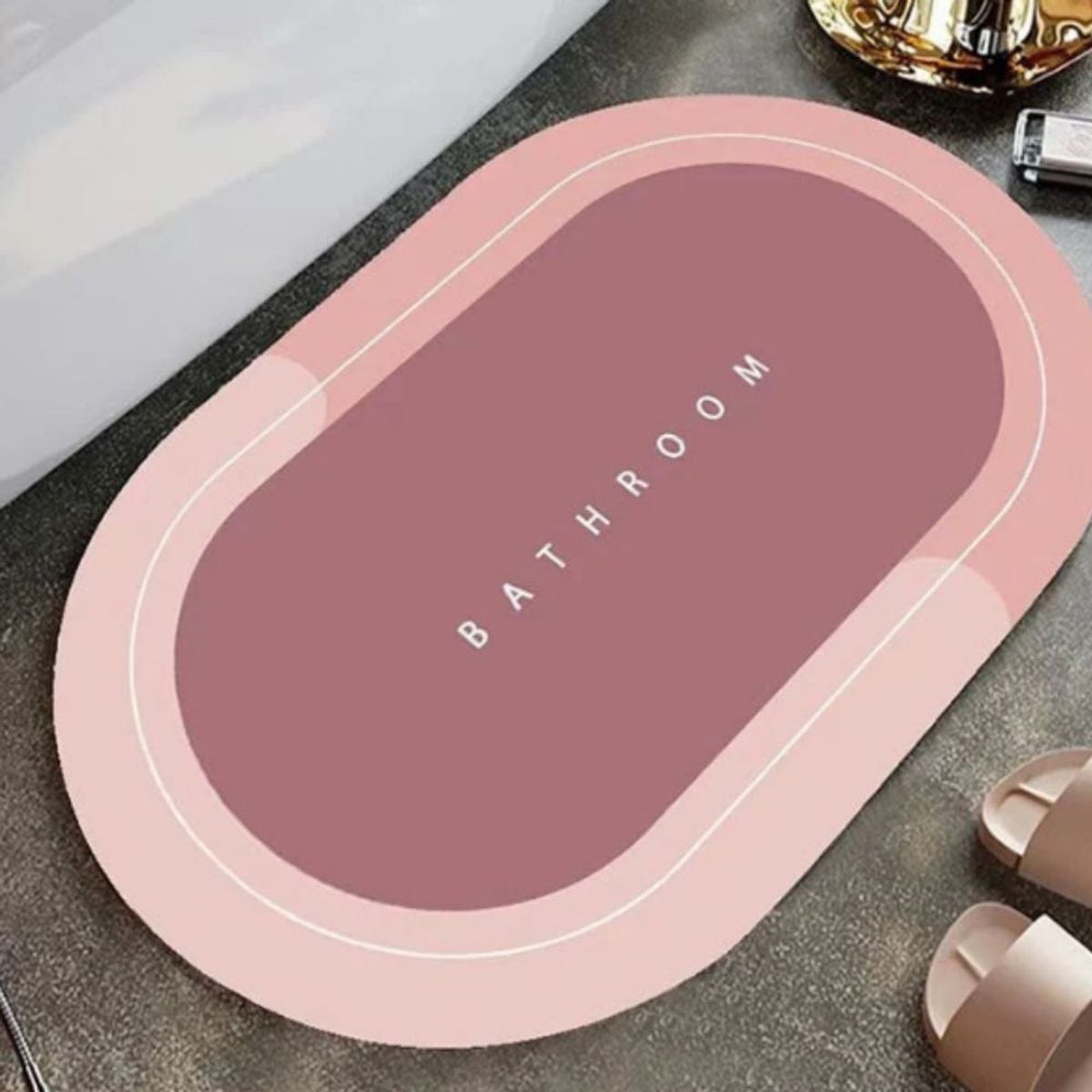 GENERICO - Alfombra Absorbente para Baño