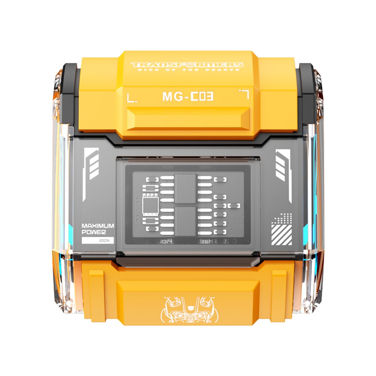 TRANSFORMERS - Audífonos Bluetooth TRANSFORMERS MG-C03 Amarillo
