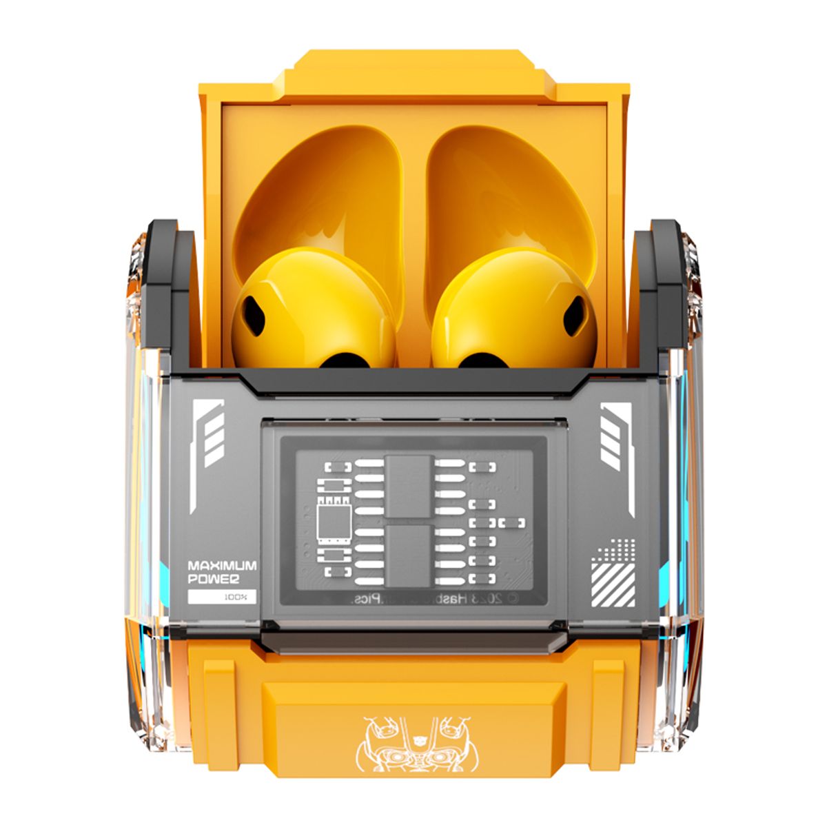 TRANSFORMERS - Audífonos Bluetooth TRANSFORMERS MG-C03 Amarillo