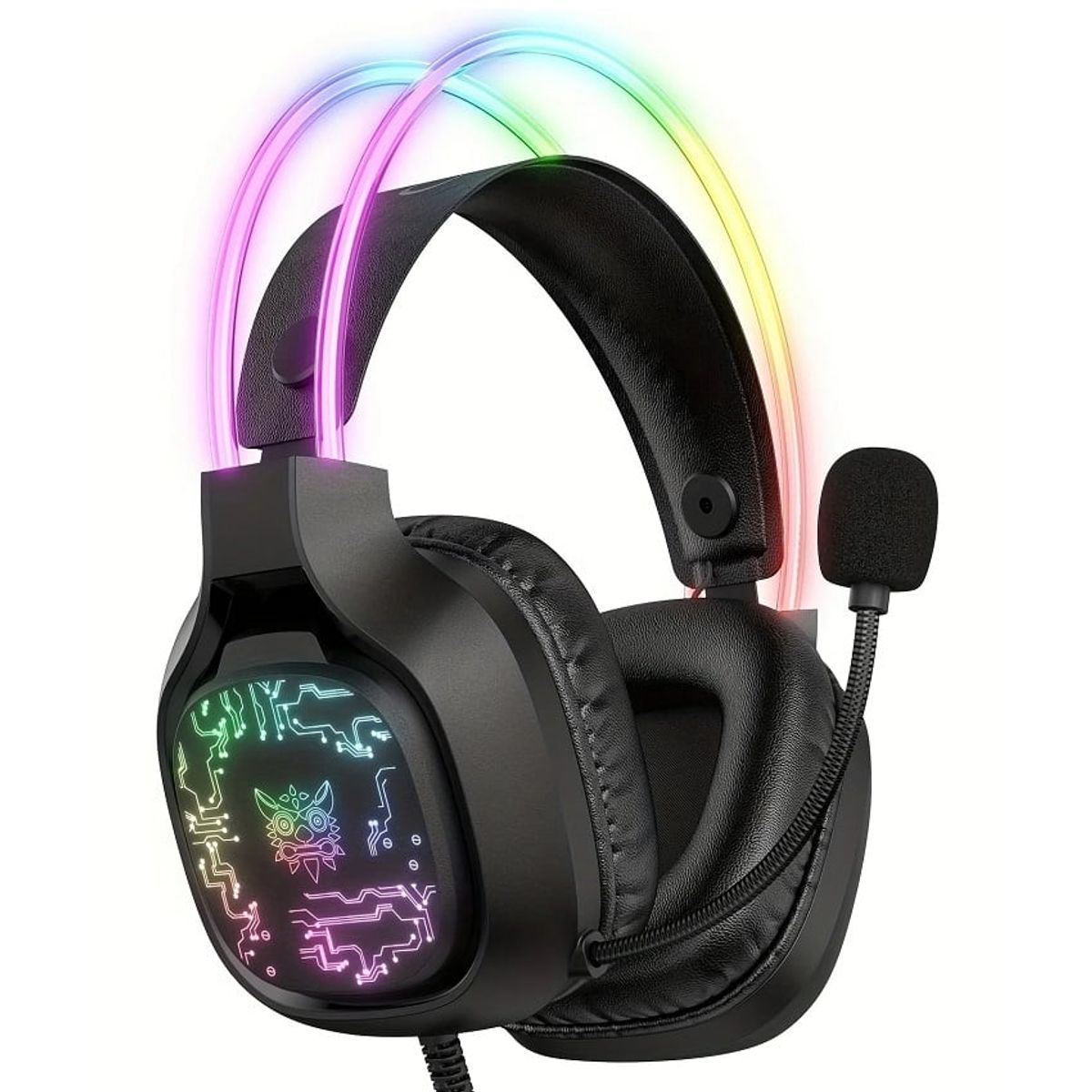 ONIKUMA - Audífonos de juego por cable onikuma X22 Negro