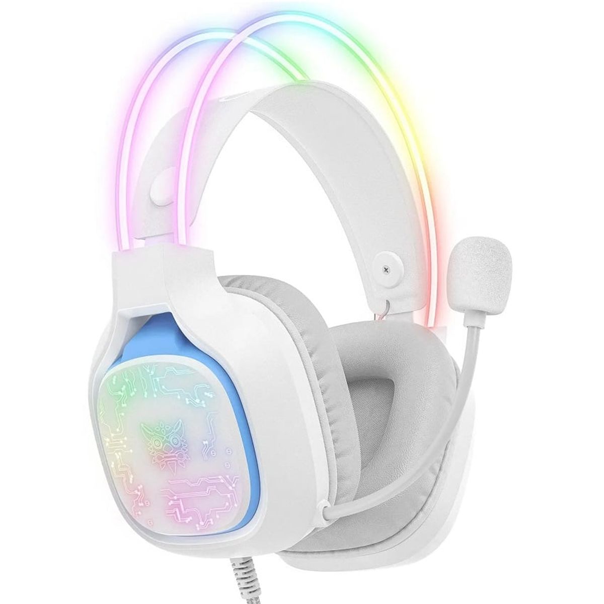 ONIKUMA - Audífonos de juego por cable onikuma X22 Blanco