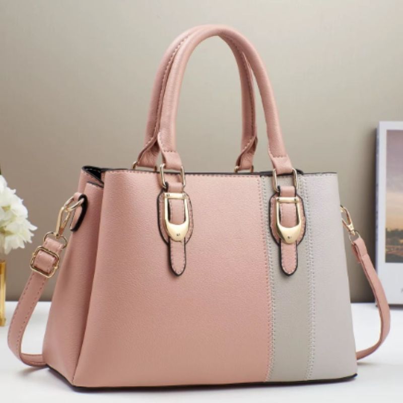 GENERICO - Bolso de mano de cuero PU para mujer bolso de Modelo SOFIA