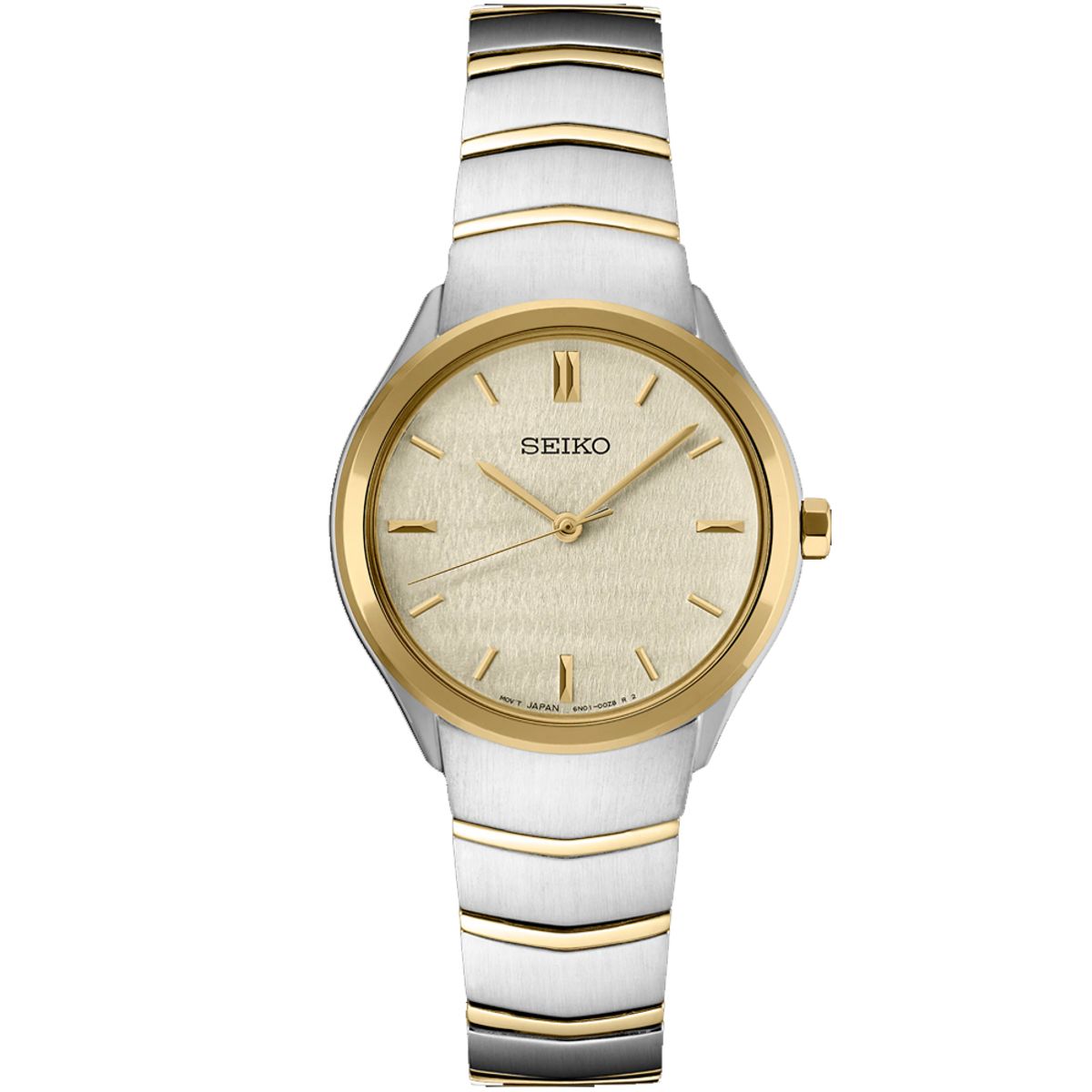 SEIKO - SEIKO Reloj Mujer Coleccion Essentials Acero inoxidable Japones Sur550