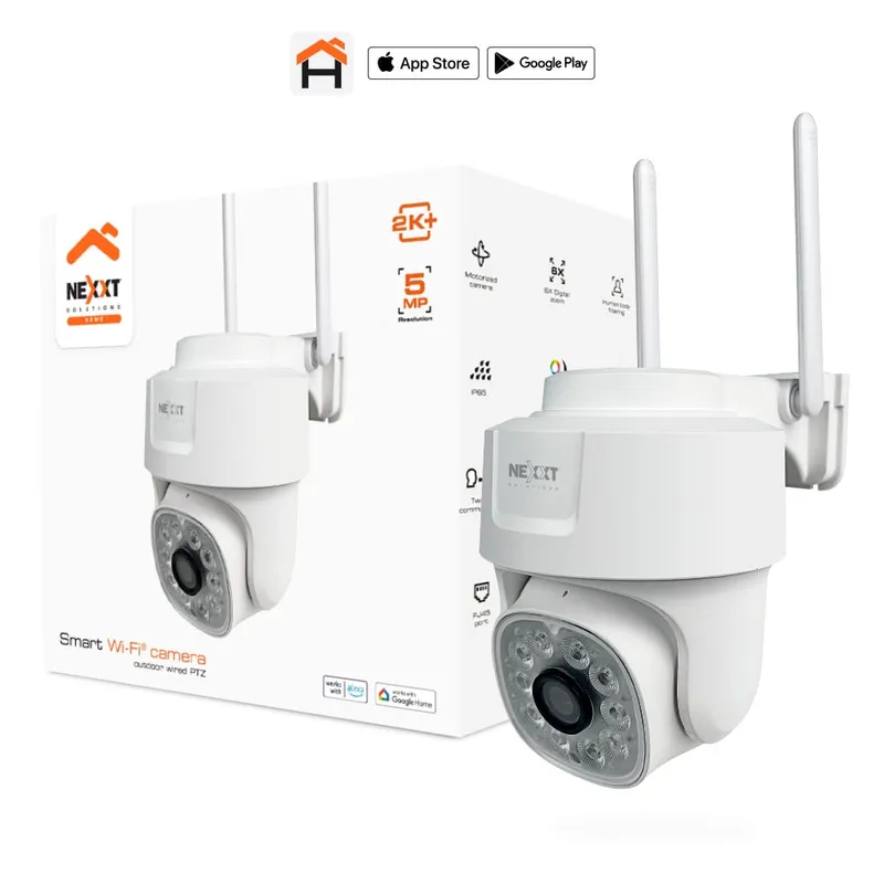 NEXXT SOLUTIONS - CÁMARA INTELIGENTE MOVIL WI-FI PARA EXTERIORES 2K+ NEXXT NHC-OP10