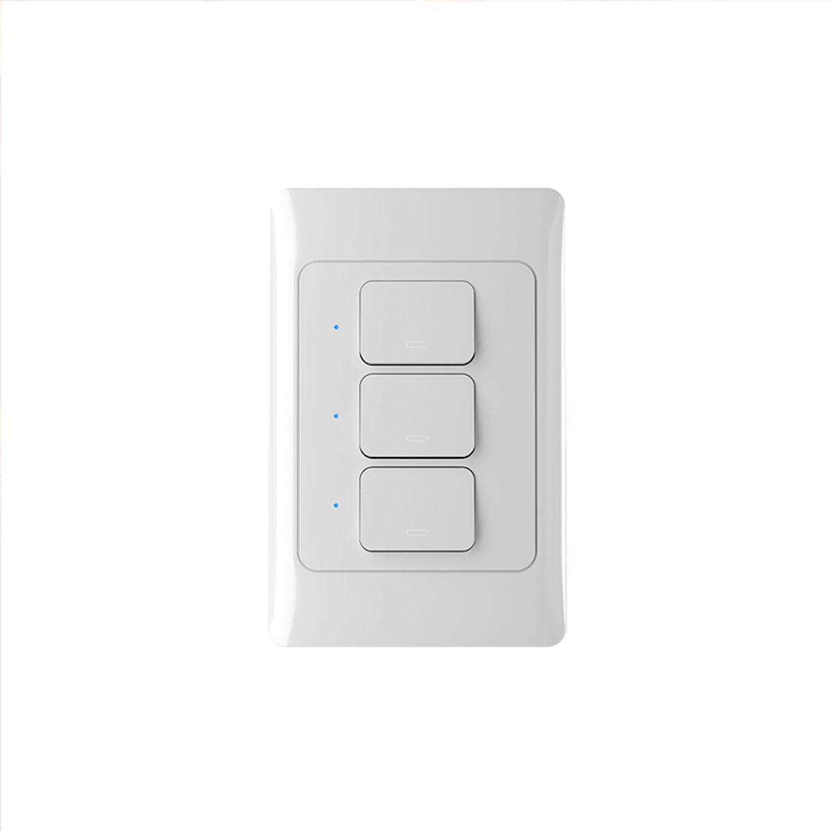 NEXXT SOLUTIONS - INTERRUPTOR DE LUZ 3 CIRCUITOS WI-FI INTELIGENTE NEXXT NHE-T100 BLANCO
