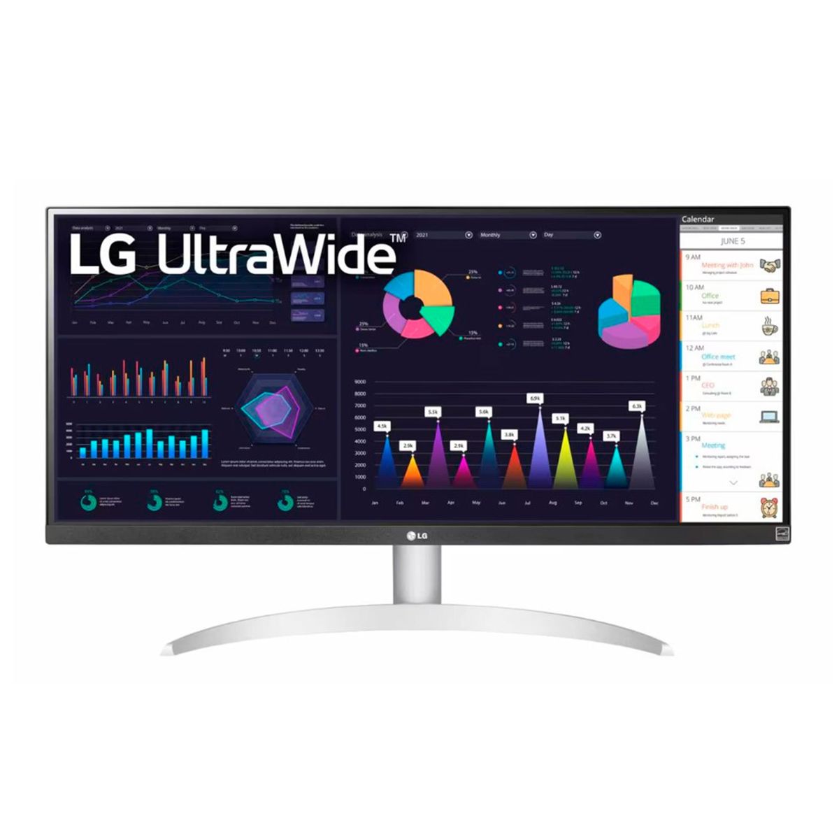 LG - MONITOR LG 29WQ600-W 29 ULTRAWIDE 100HZ 5MS LED PN 29WQ600-W