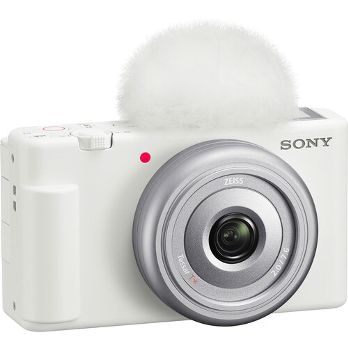 SONY - Sony ZV-1F Vlogging Camera - Blanco