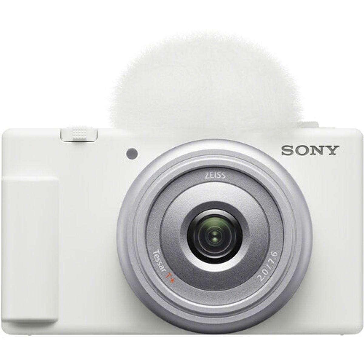 SONY - Sony ZV-1F Vlogging Camera - Blanco