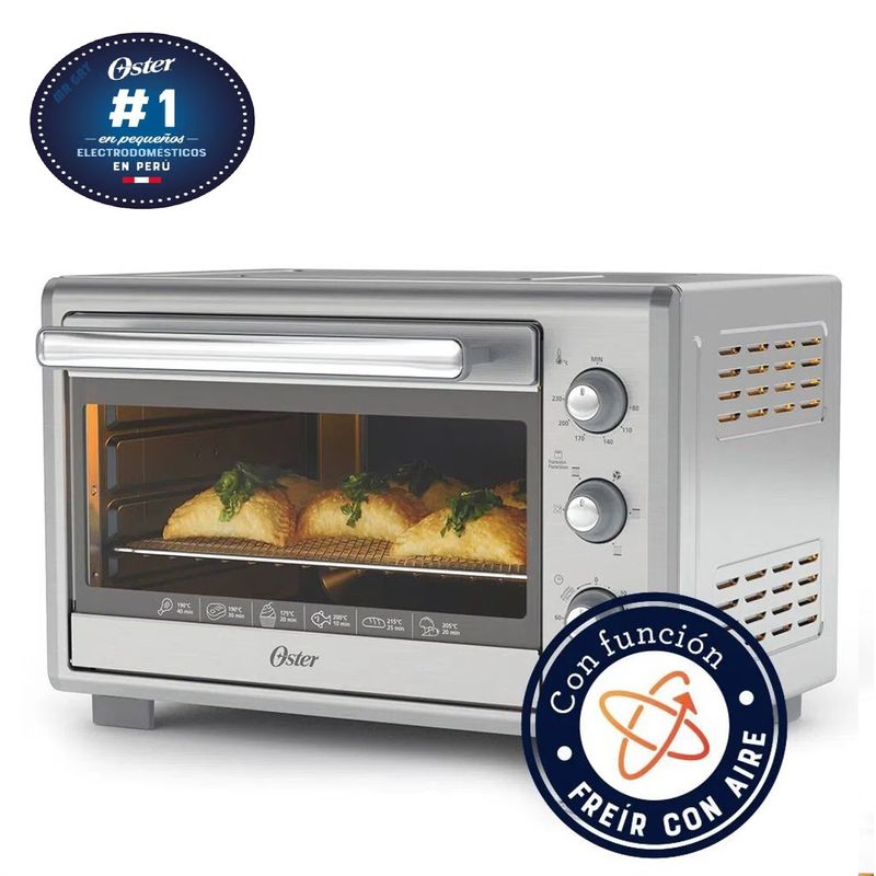 OSTER - Horno Eléctrico con Freidora de Aire Oster TSSTTVLS25