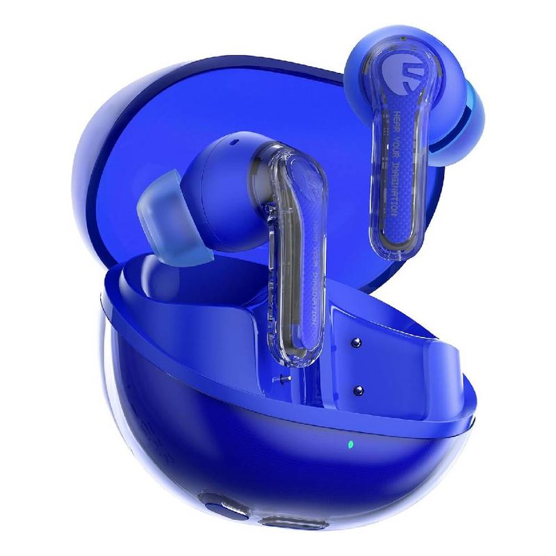 SOUNDPEATS - SoundPEATS Clear Auriculares Bluetooth con ENC y Diseño Translúcido