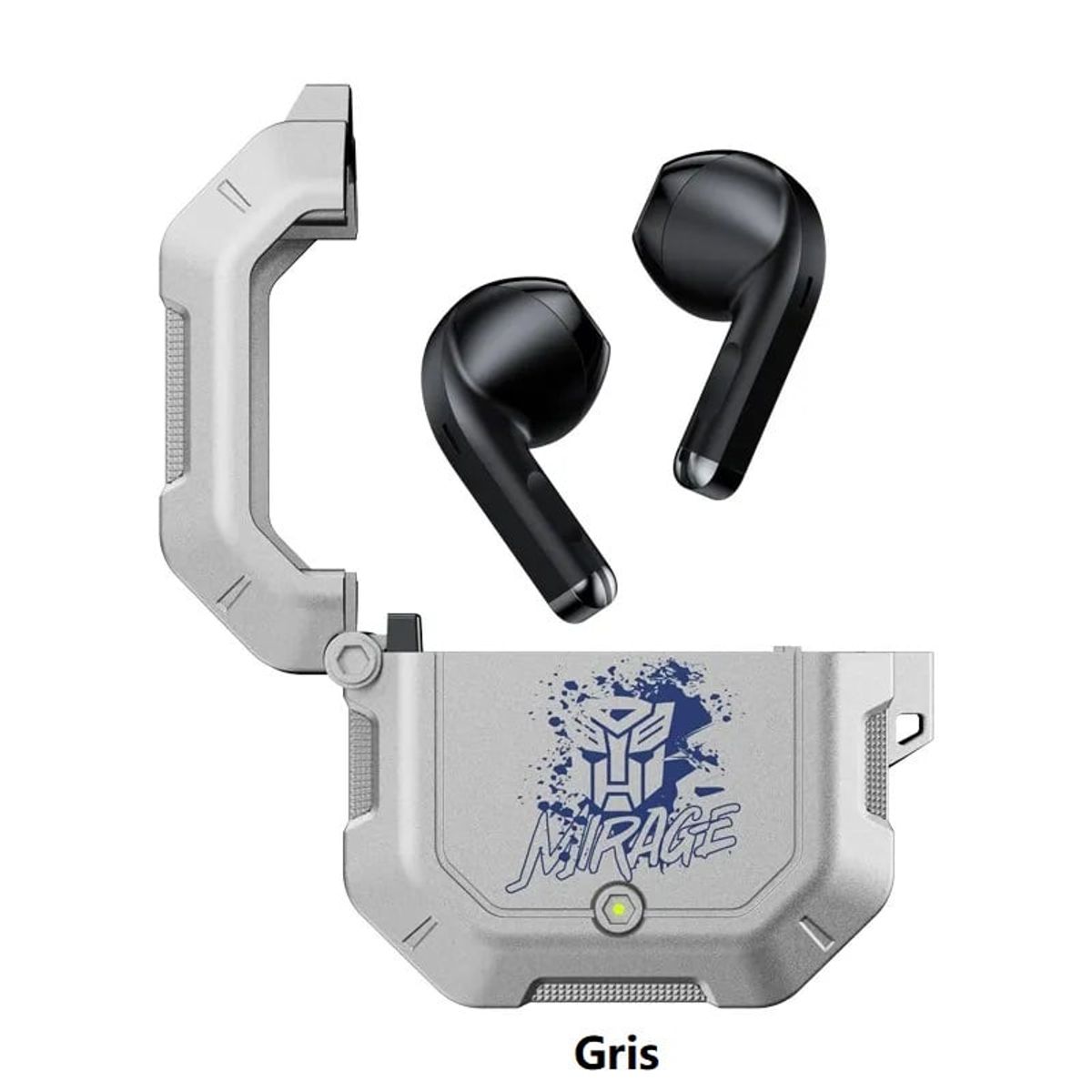 TRANSFORMERS - Audífonos Bluetooth TRANSFORMERS TF-T12 Gris