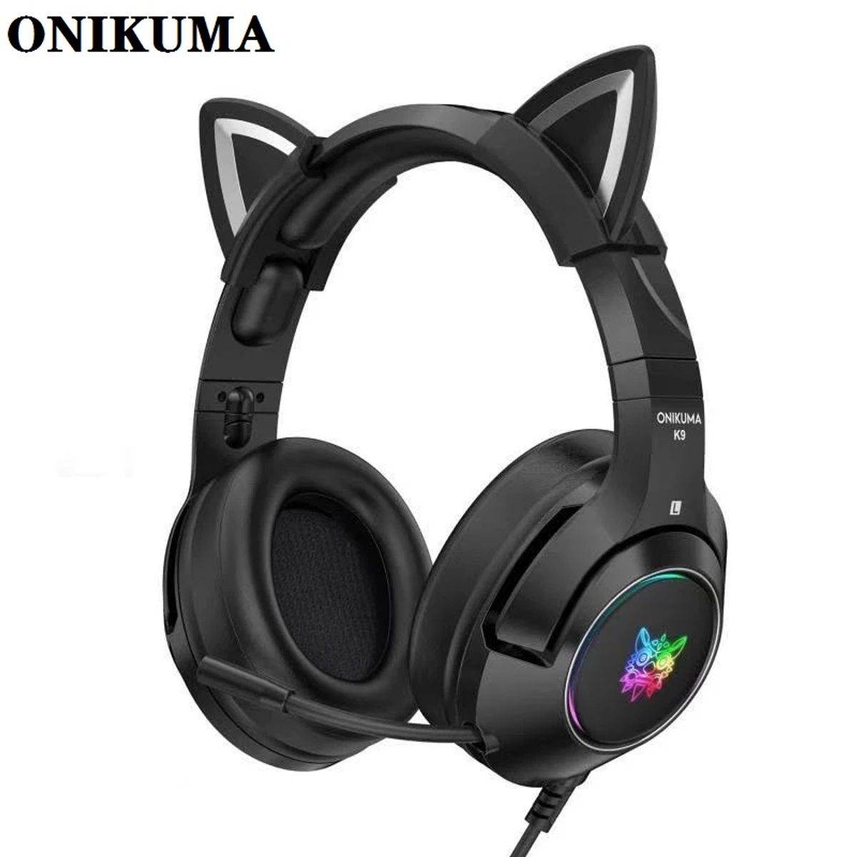 ONIKUMA - Audífonos de cable onikuma K9 Negro