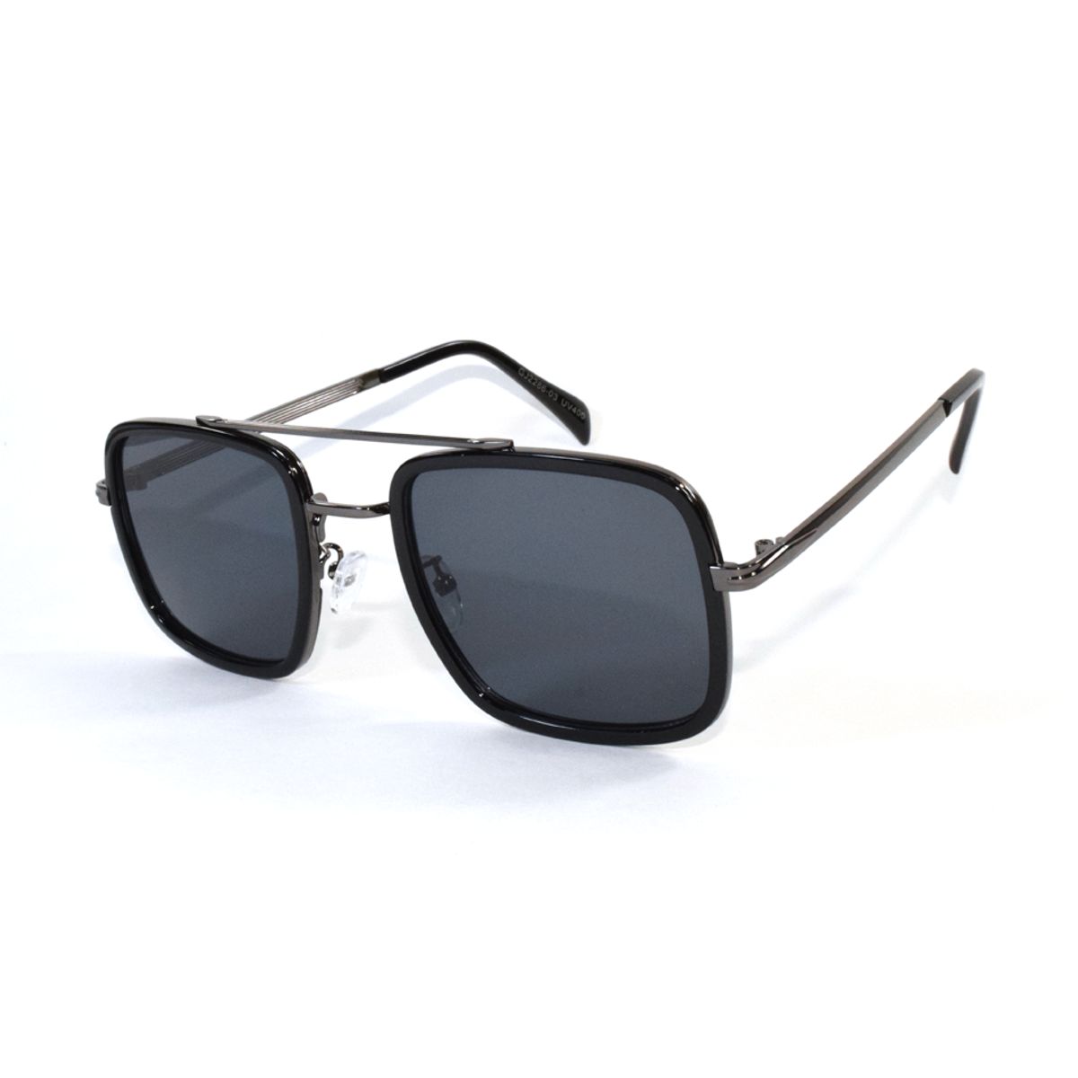 GENERICO - Lentes de sol para hombre estilo retro uv400 - negro