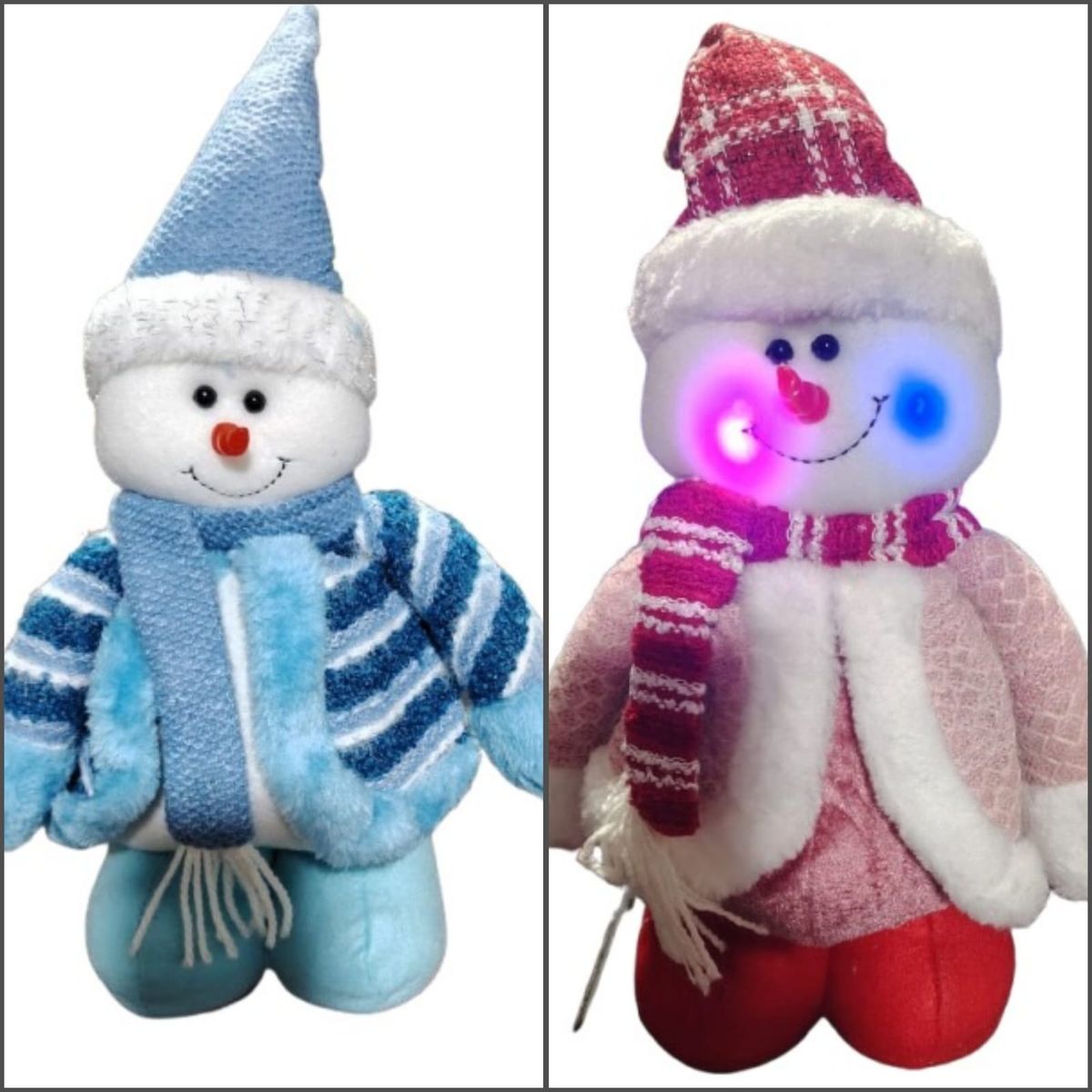 GENERICO - SET ADORNOS MUÑECOS NAVIDEÑOS