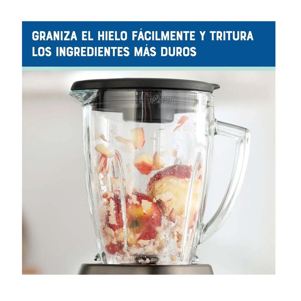 OSTER - Licuadora Oster® Tecnología Reversible + Vaso BLSTPYG1312XBG GRIS