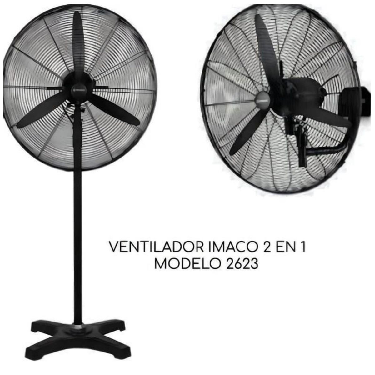 IMACO - VENTILADOR INDUSTRIAL 2 EN 1  26' FS2623E IMACO