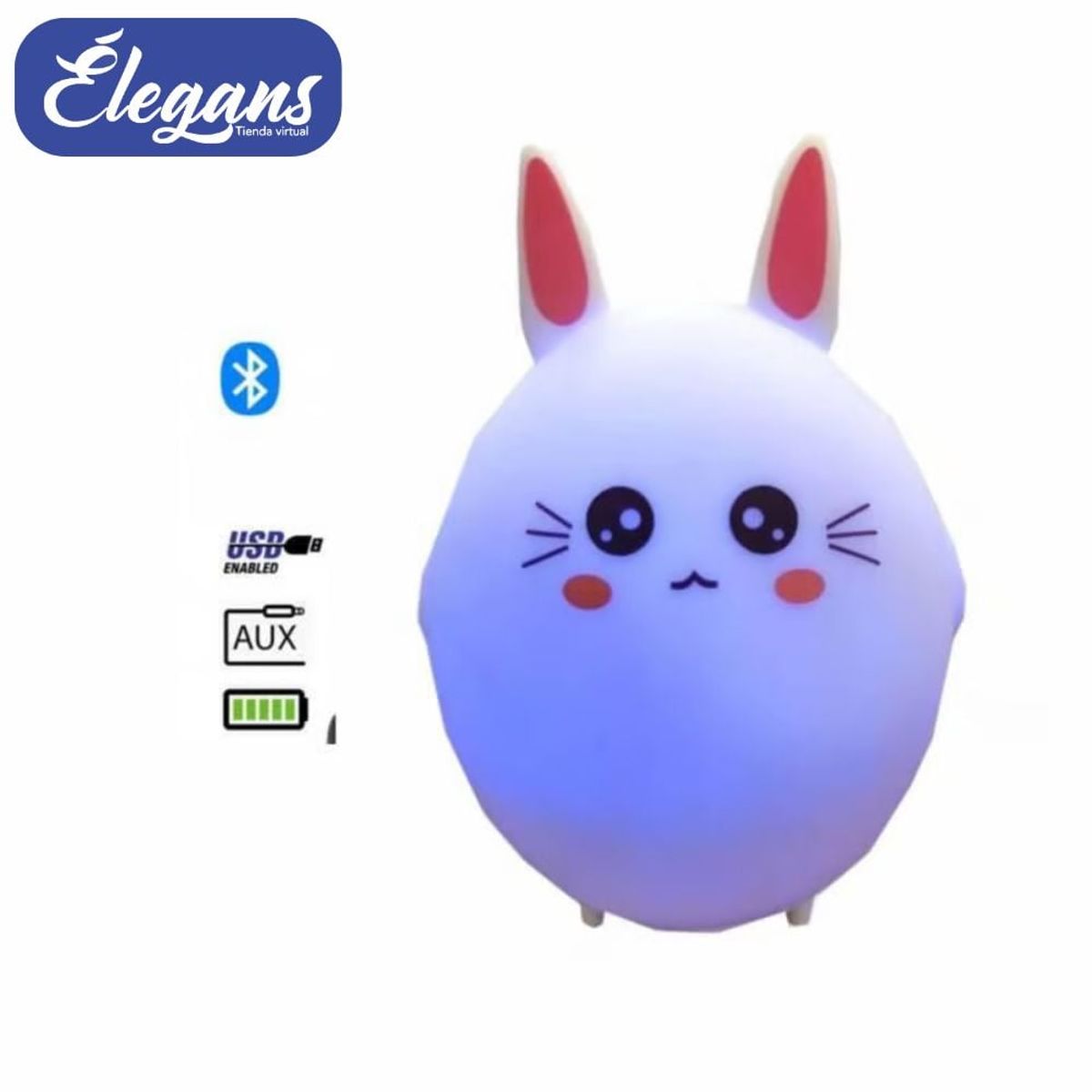 SEISA - Parlante bluetooth de conejito Seisa CH-M316 Élegans